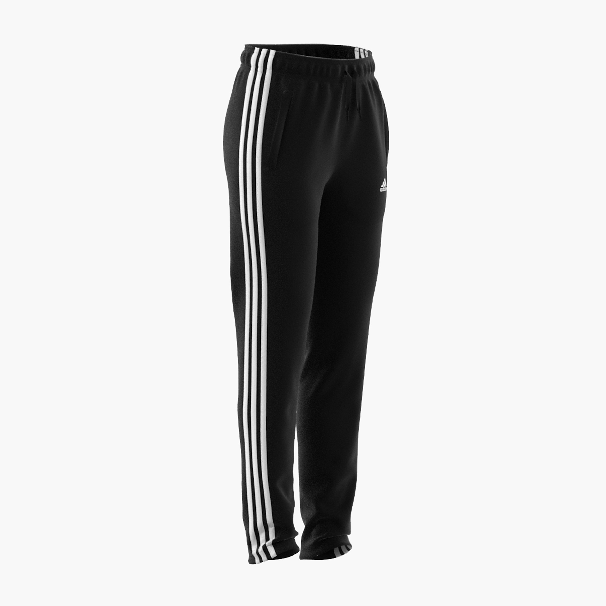 بنطلون رياضي برباط إغلاق وشريط وطبعات شعار من أديداس-girls-clothing-sportswear-bottoms-image-4