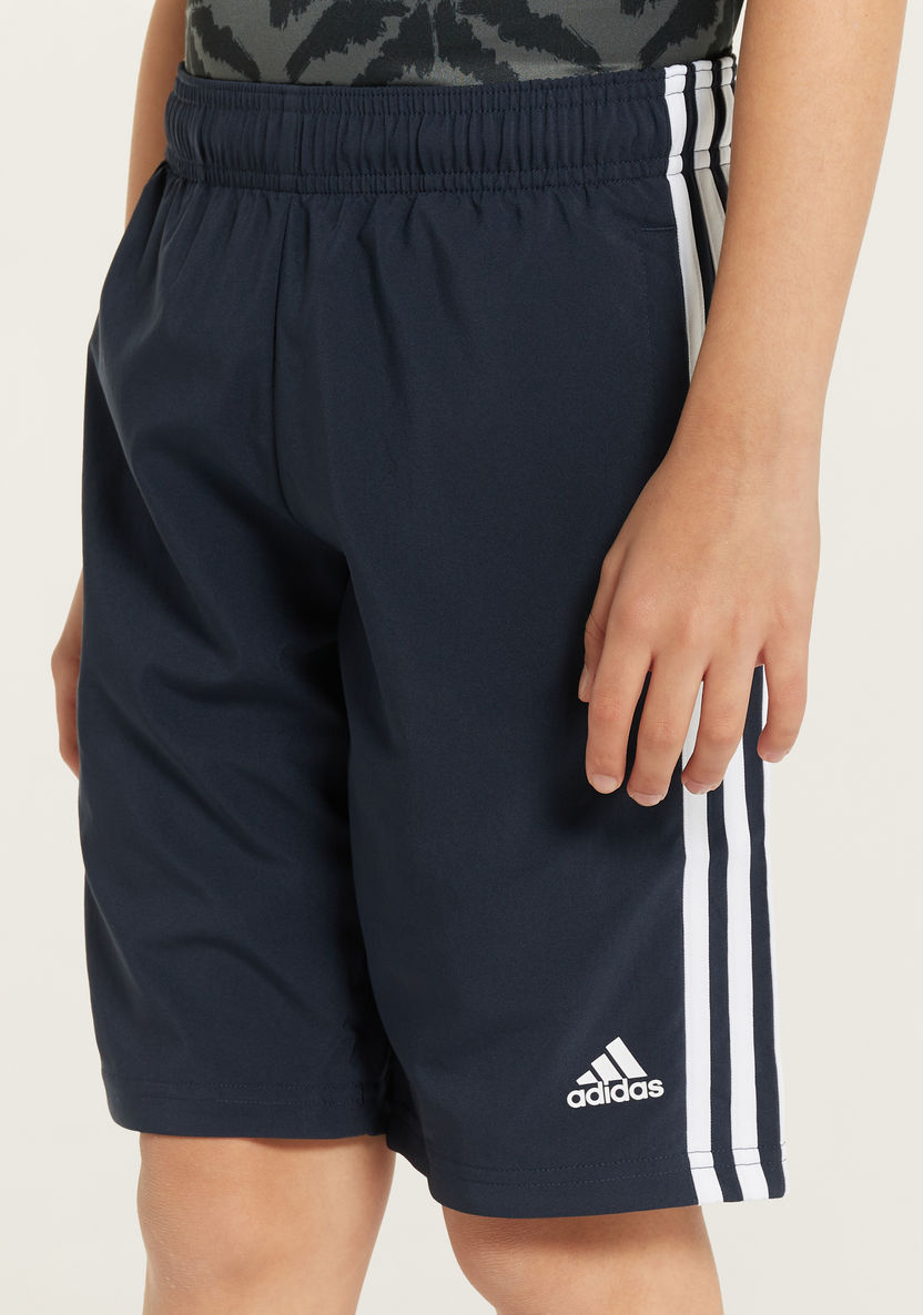 adidas Logo Detail Shorts with Elasticated Waistband-Bottoms-image-2