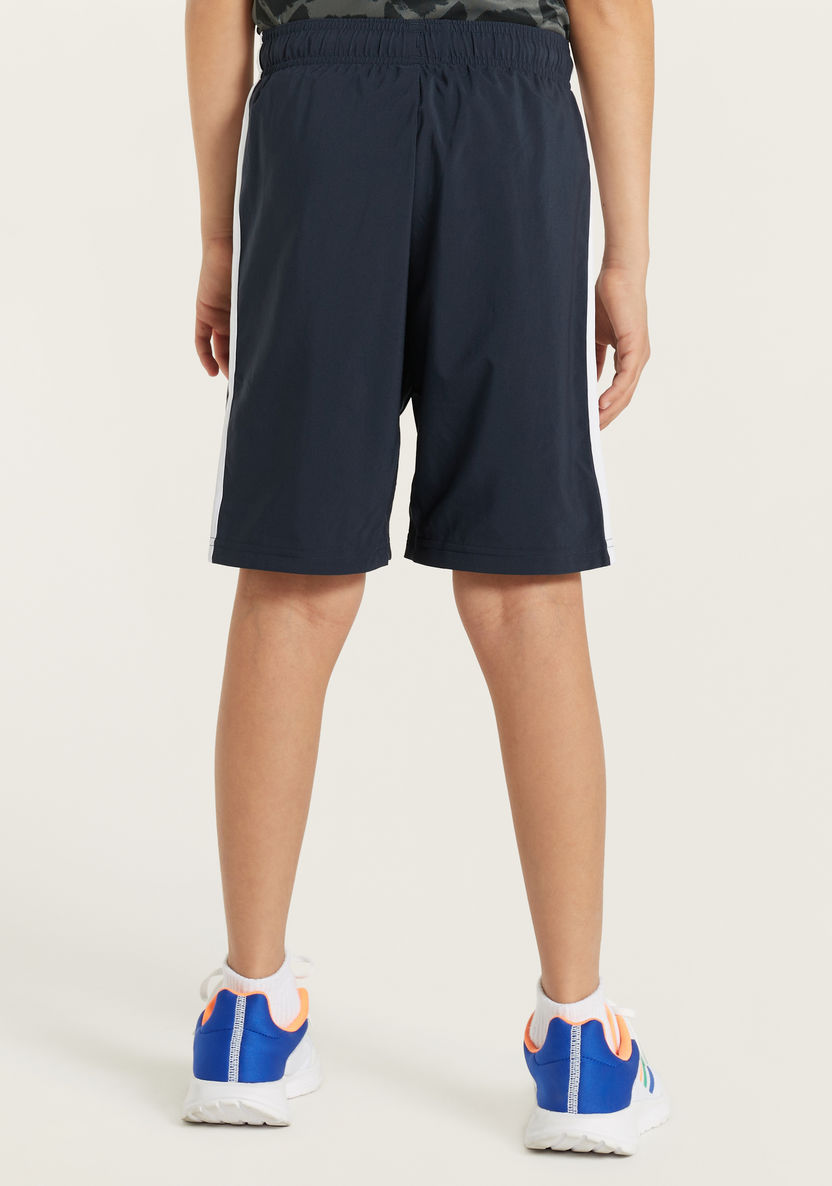 adidas Logo Detail Shorts with Elasticated Waistband-Bottoms-image-3