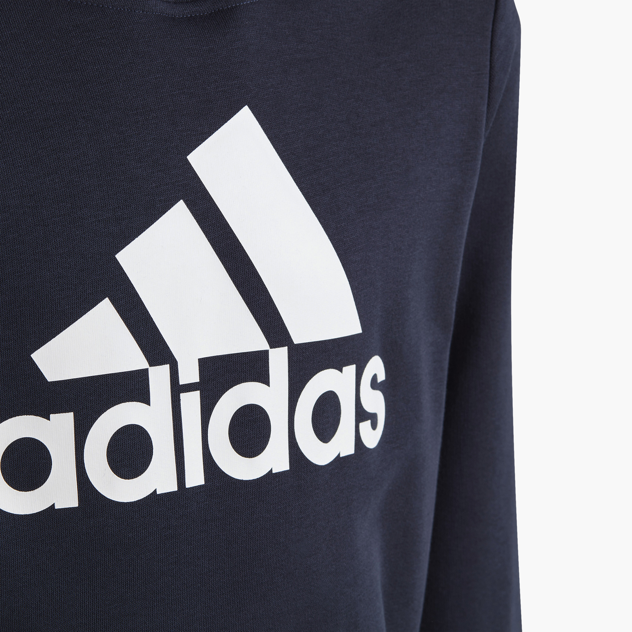 Adidas logo print tunic hoodie online