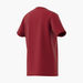 adidas Logo Print Round Neck T-shirt with Short Sleeves-Tops-thumbnailMobile-3