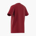adidas Logo Print Round Neck T-shirt with Short Sleeves-Tops-thumbnailMobile-5
