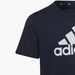 adidas Logo Print T-shirt with Round Neck and Short Sleeves-Tops-thumbnail-4