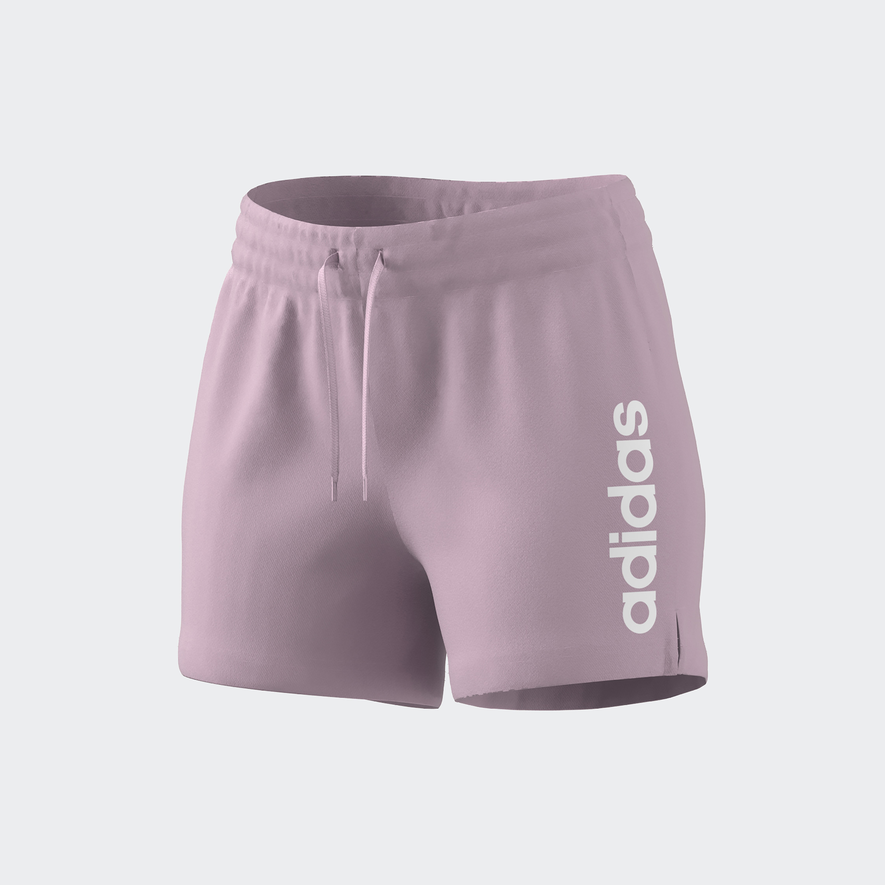  شورتات تحمل شعار فرنش تيري شو للنساء من اديداس مخطط-sports-women-clothing-athleticskirtsandshorts-image-3