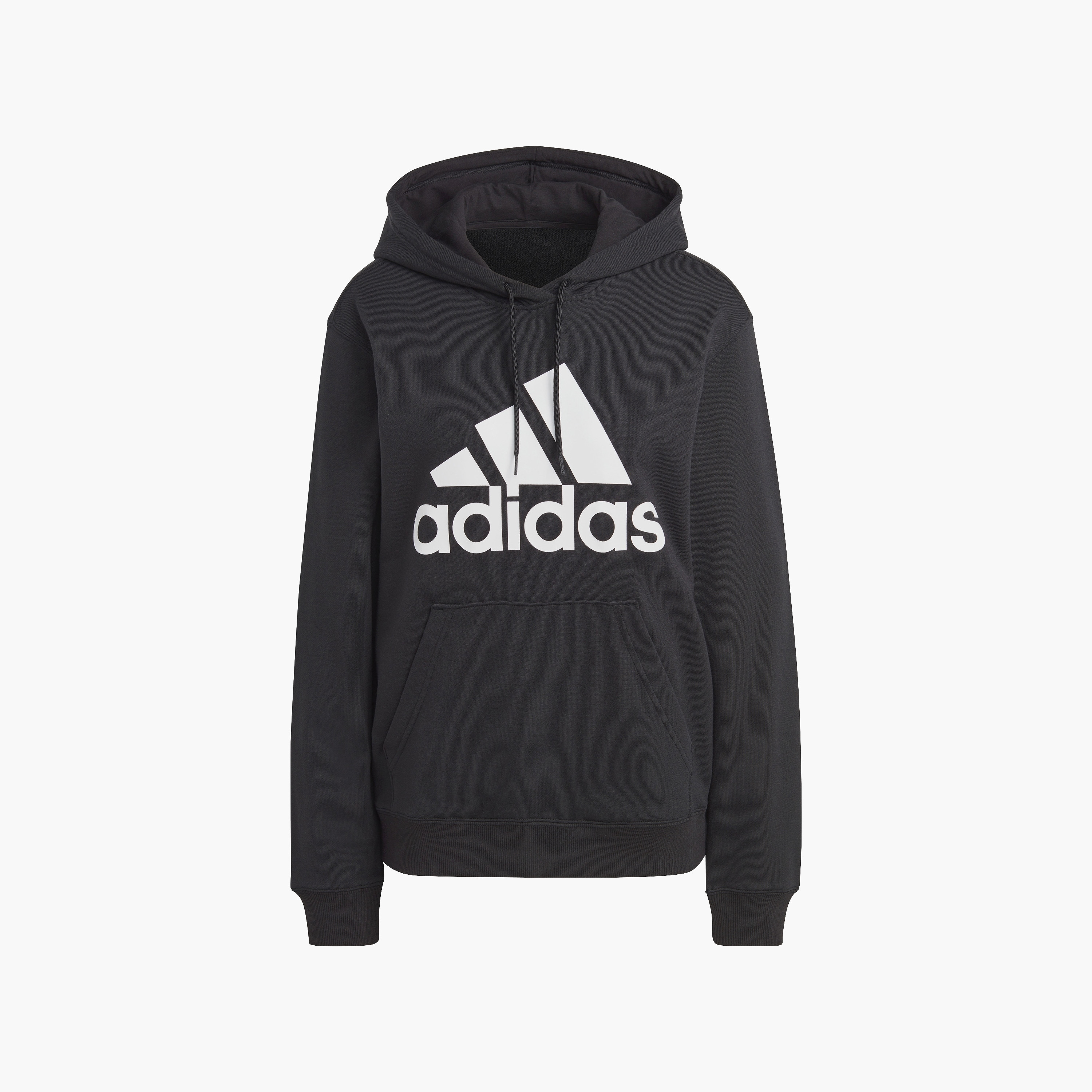 هودي اديداس اسينشالز للنساء بشعار كبير عادي ذو فرينش تيري IC6895 | OE-sports-women-clothing-hoodiesandsweatshirts-image-6