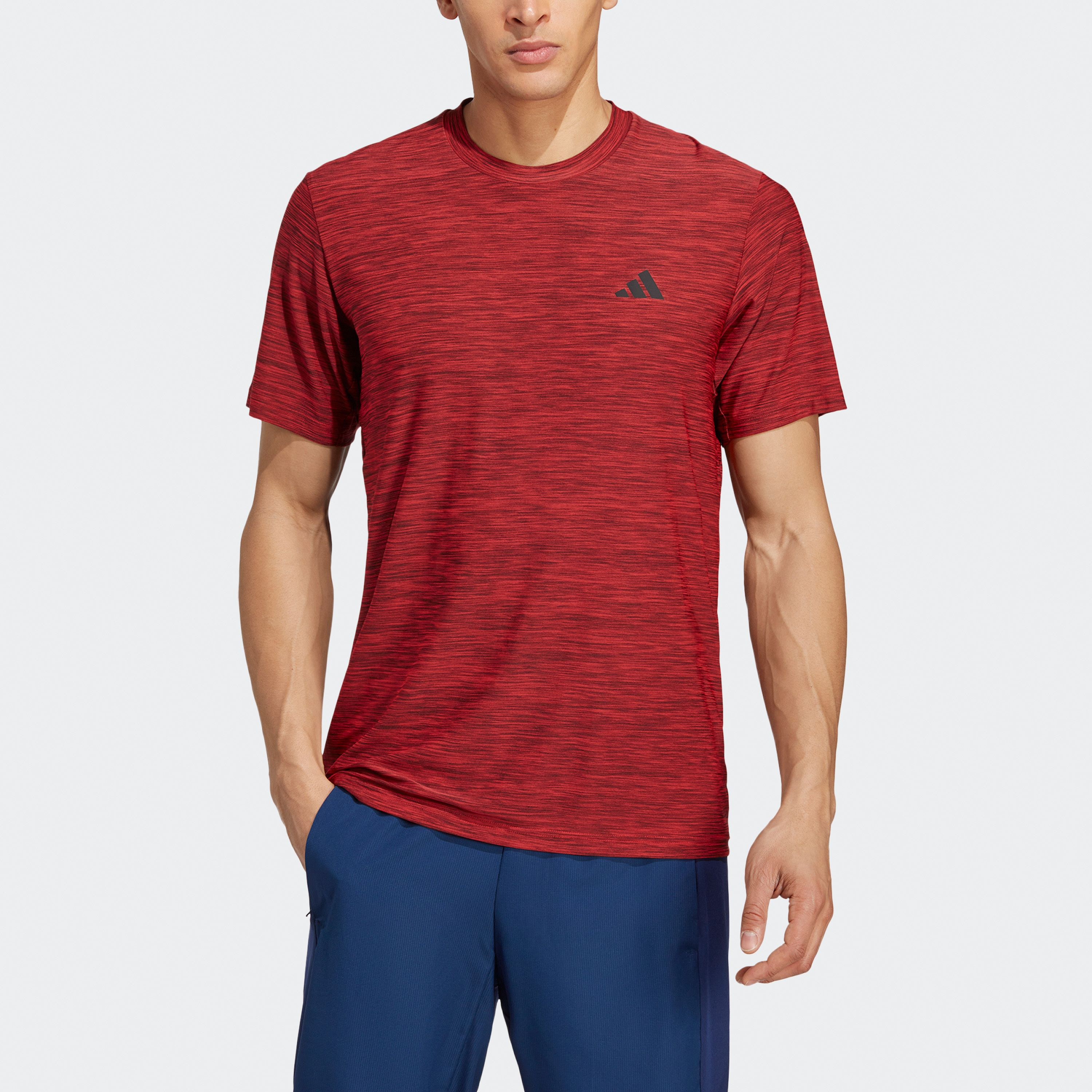 adidas Men's Train Essentials Stretch Training T-Shirt IC7417|OE-men-clothing-sportswearandactivewear-tshirtsandpolos-image-4
