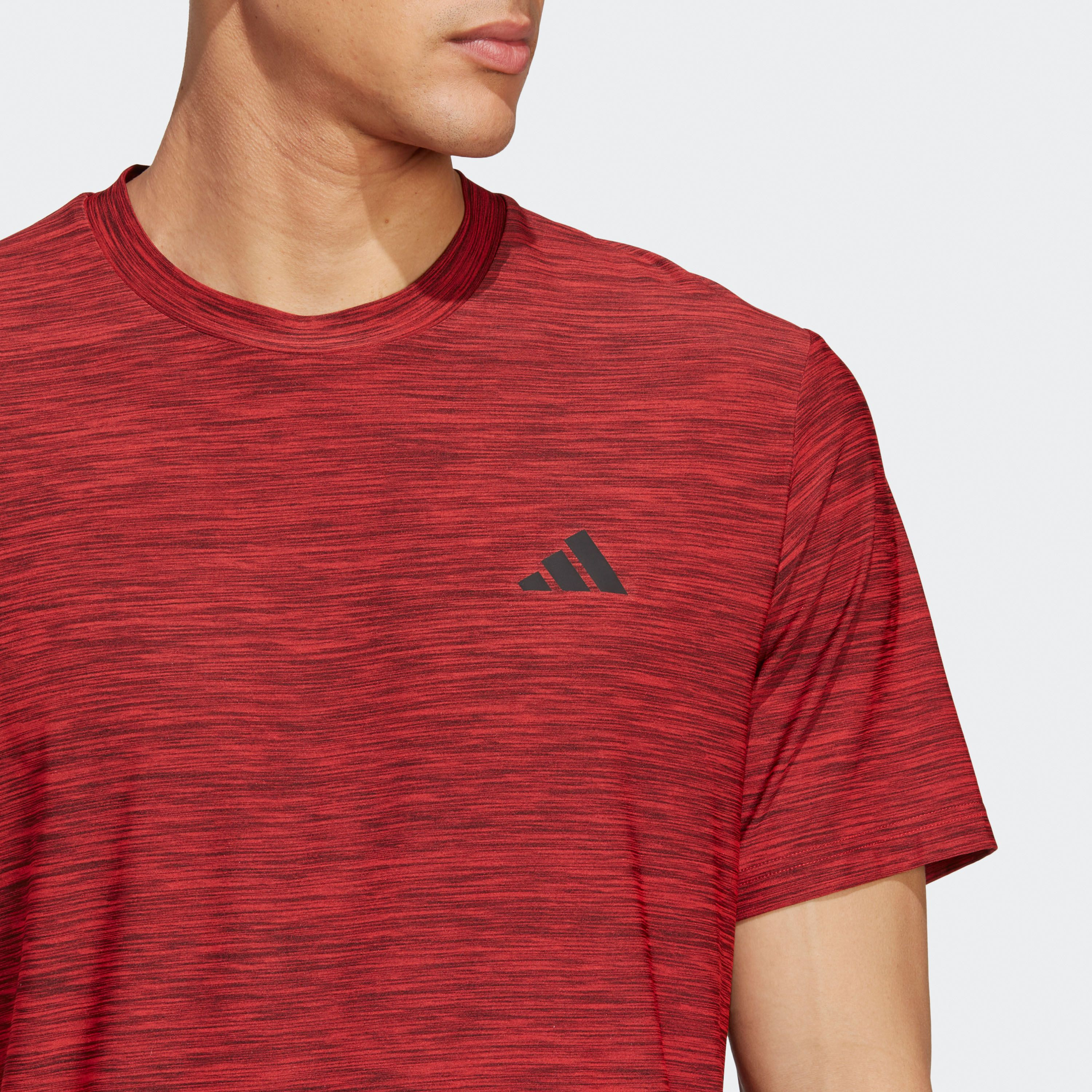 أديداس - تيشيرت تدريب قابل للتمدد ترين ايسنشال IC7417-men-clothing-sportswearandactivewear-tshirtsandpolos-image-5