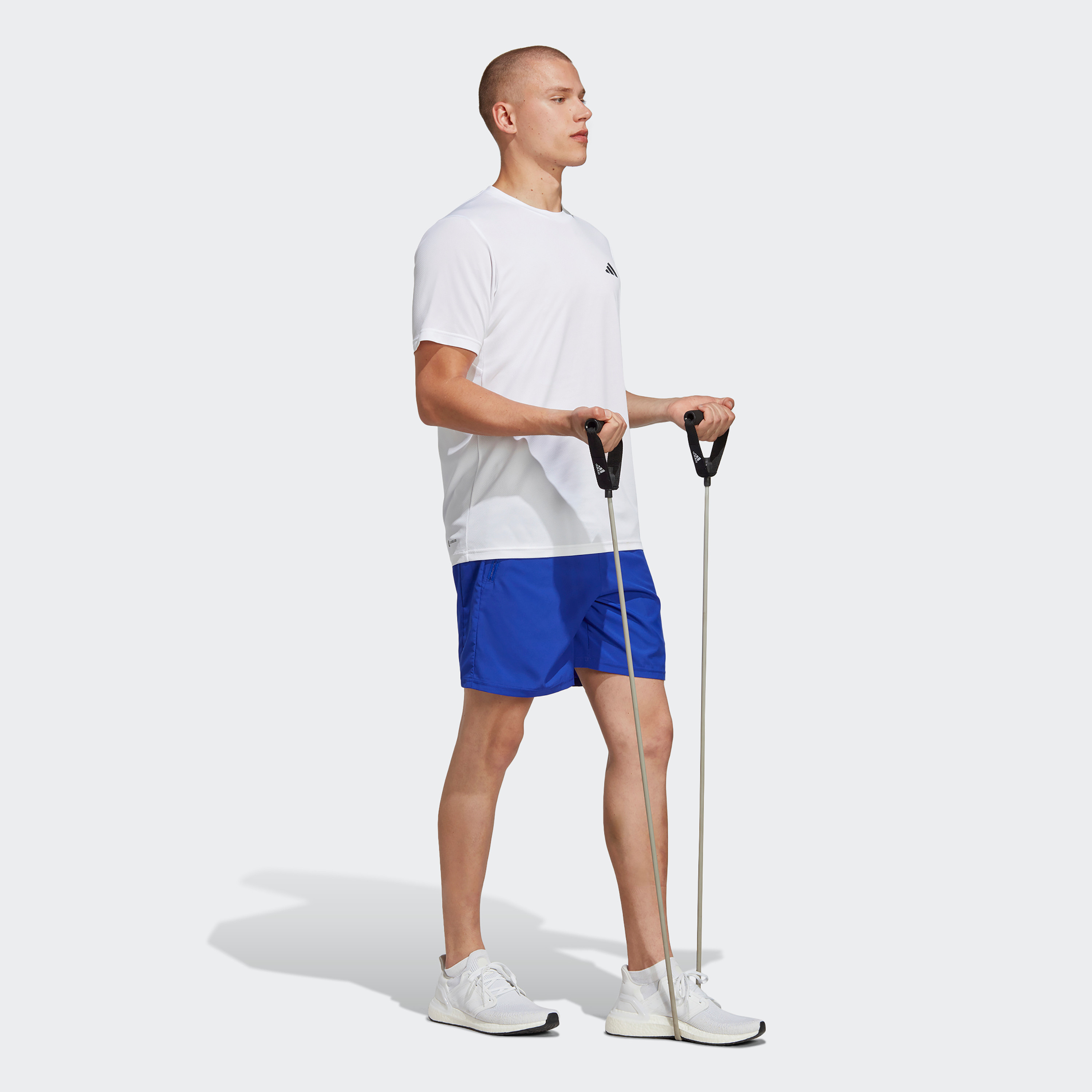  تيشرت اسنشيالز للتدريب بشعار شو للرجال من اديداس-men-clothing-sportswearandactivewear-tshirtsandpolos-image-6
