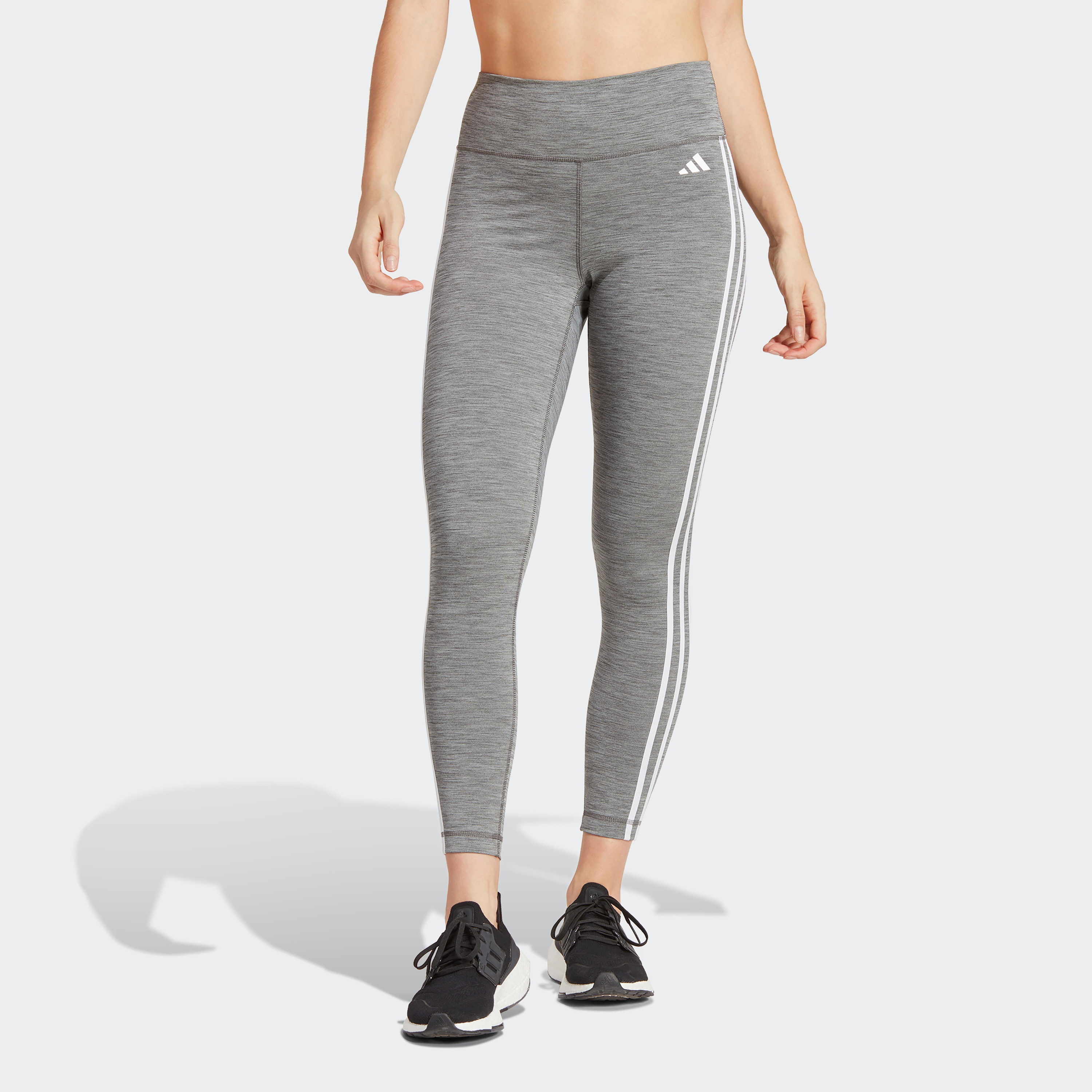  بنطلون رياضي ضيقمزين بثلاثة خطوط للنساء تي اي 78 ملون بجلد الفهد من اديداس-women-clothing-bottoms-leggings-image-1