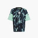 adidas Colourblock Round Neck T-shirt with Short Sleeves-Tops-thumbnailMobile-0