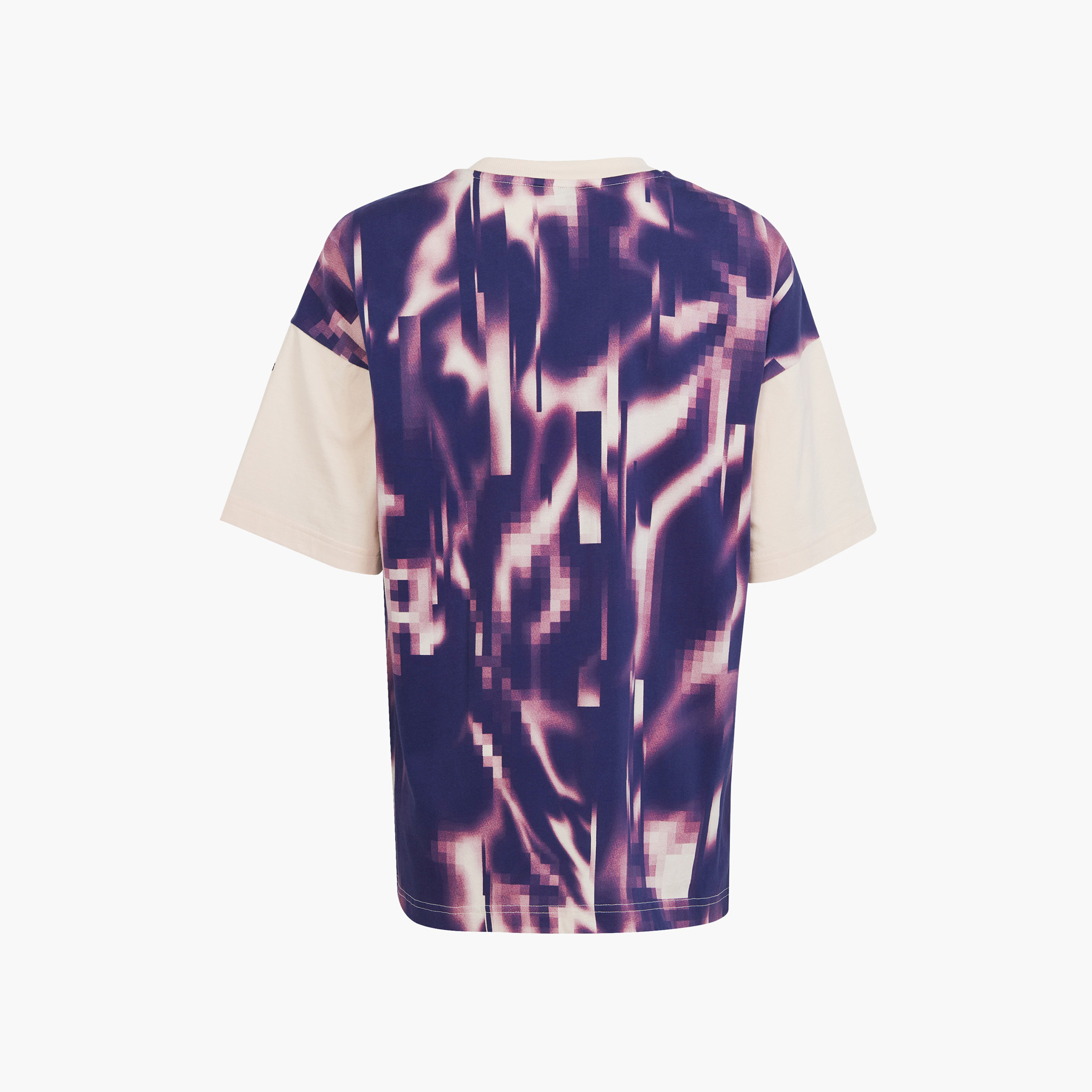 adidas Graphic Print T-shirt with Crew Neck and Short Sleeves-sports-girls-clothing-tops-image-3