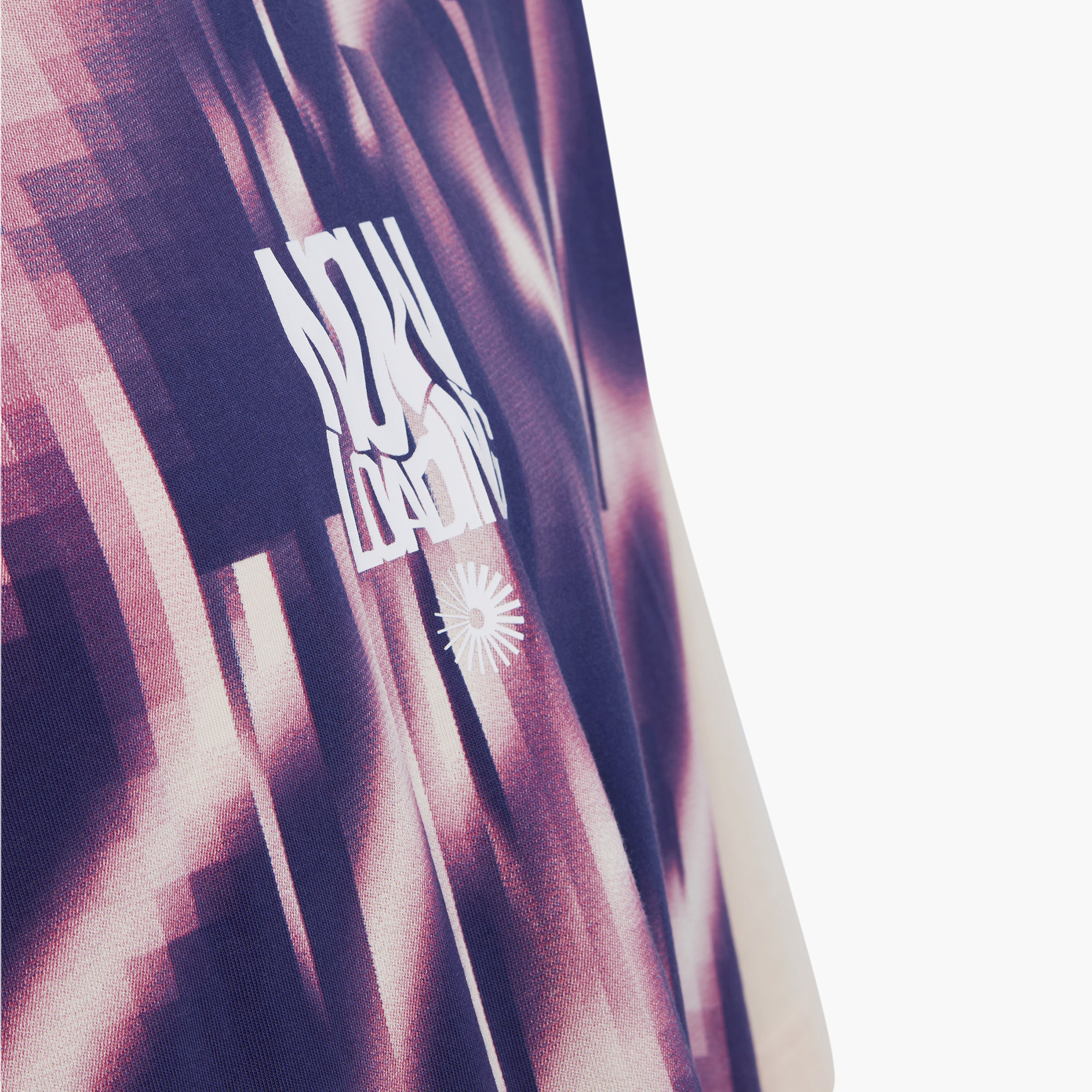 adidas Graphic Print T-shirt with Crew Neck and Short Sleeves-sports-girls-clothing-tops-image-4