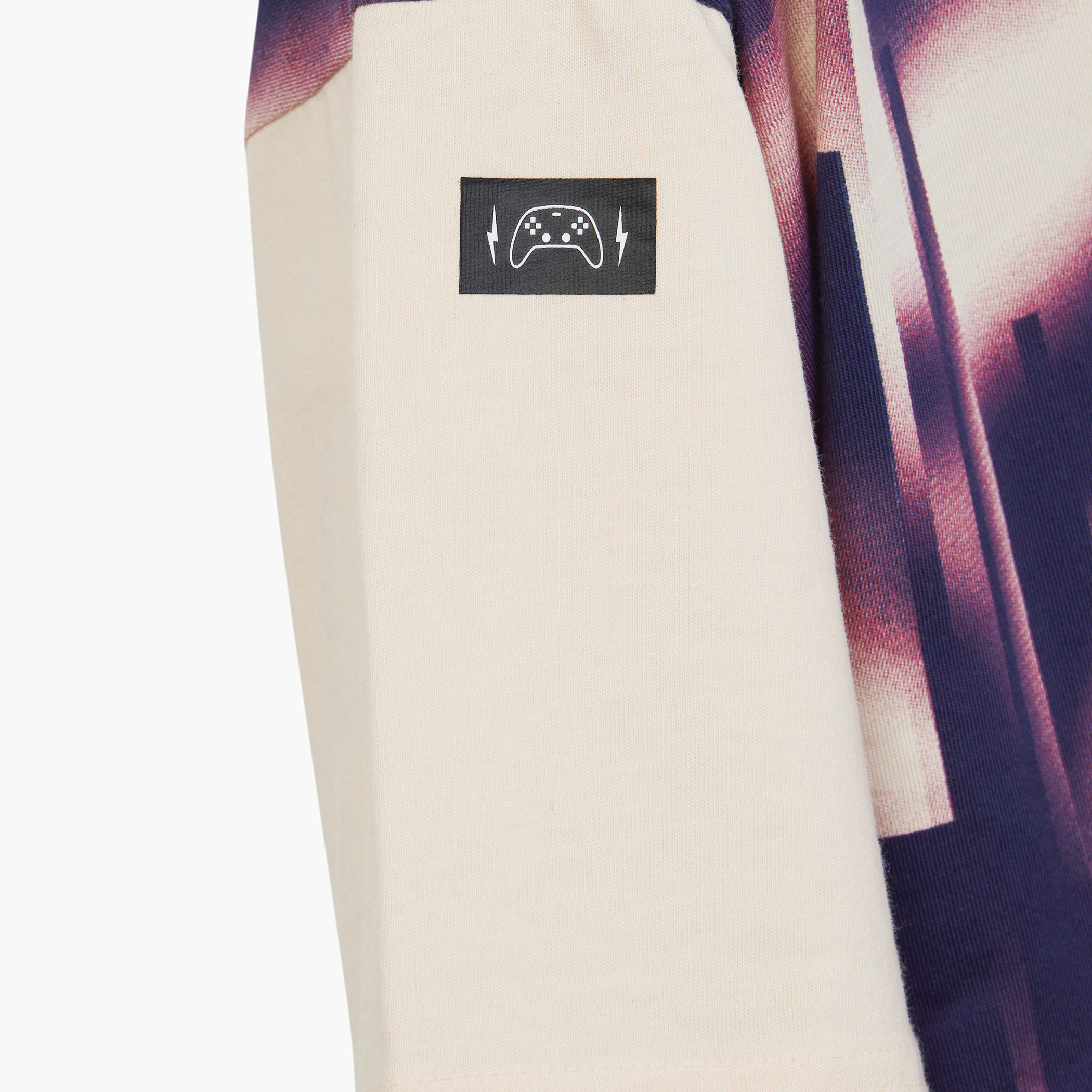 adidas Graphic Print T-shirt with Crew Neck and Short Sleeves-sports-girls-clothing-tops-image-5