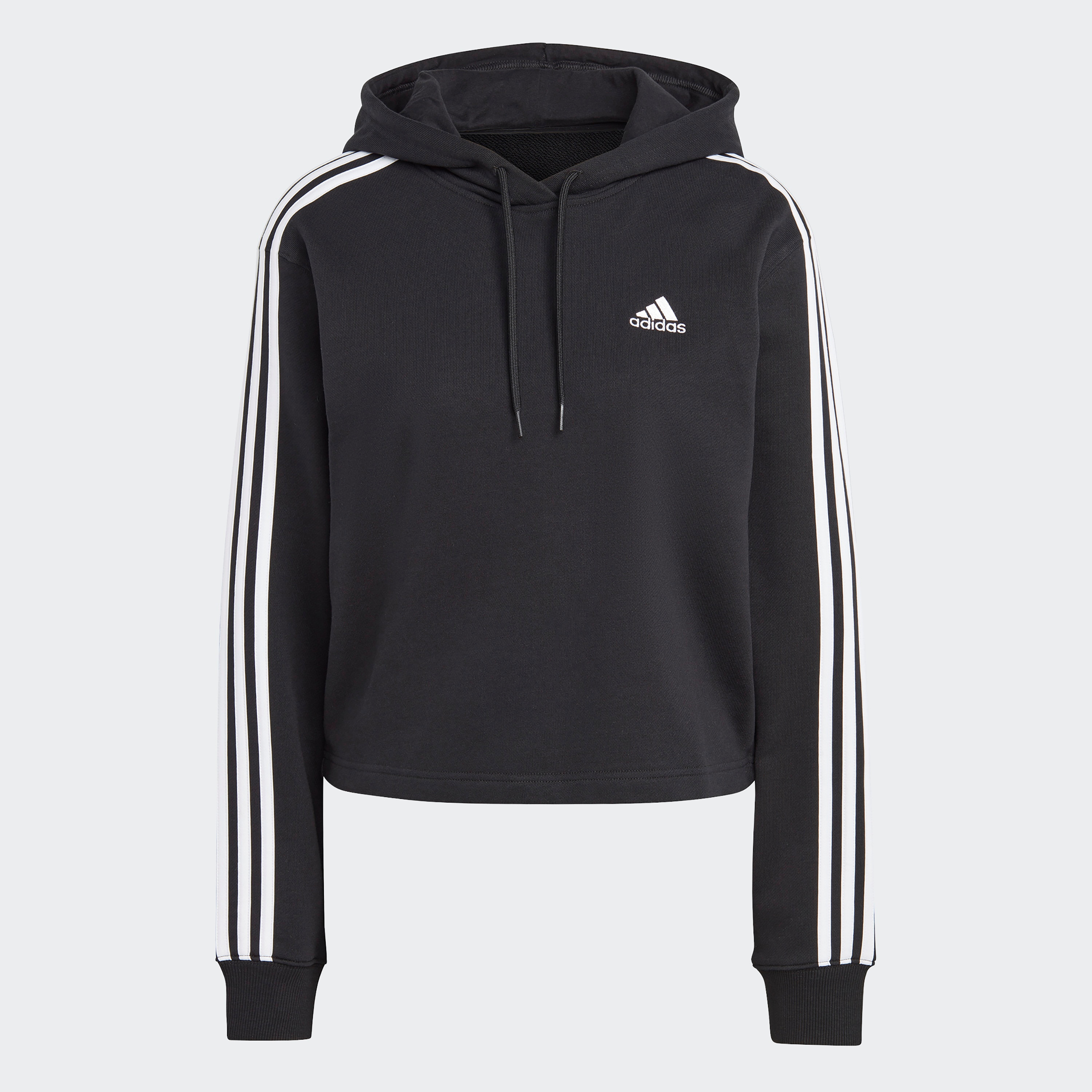  هودي فرينش تيري بي ال اتش دي بشعار للرجال من اديداس مزين بثلاثة أشرطة-sports-women-clothing-hoodiesandsweatshirts-image-5