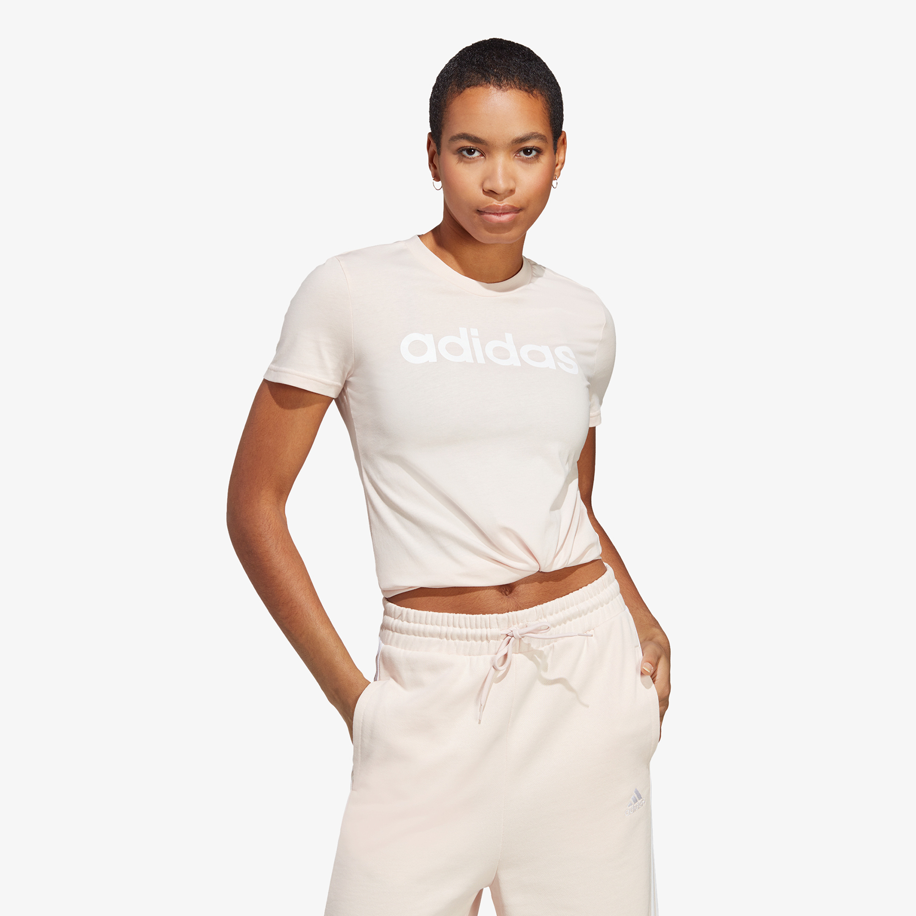adidas cropped crew neck