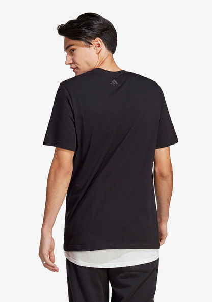 Adidas Men's Linear T-shirt - IC9274-T Shirts & Vests-image-1