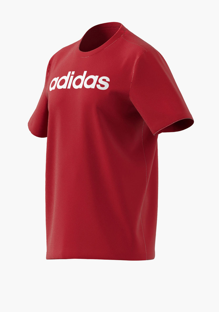 Adidas Men's Linear T-shirt - IC9278-T Shirts & Vests-image-3
