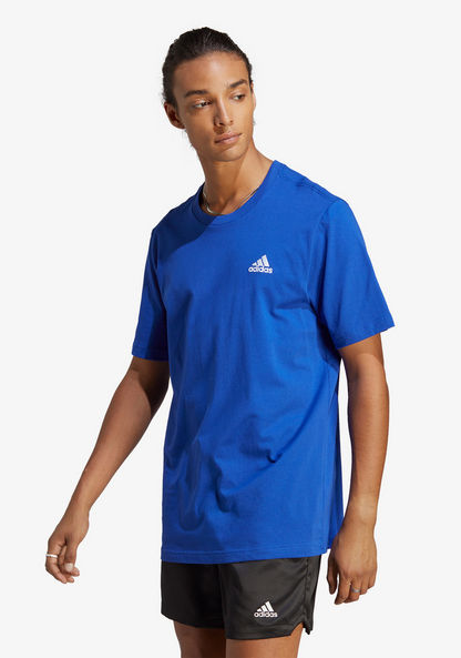 Adidas Men's Single Jersey Logo T-shirt - IC9284-T Shirts and Vests-image-0