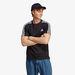 Adidas Stripe Detail Crew Neck T-shirt-T Shirts & Vests-thumbnailMobile-0