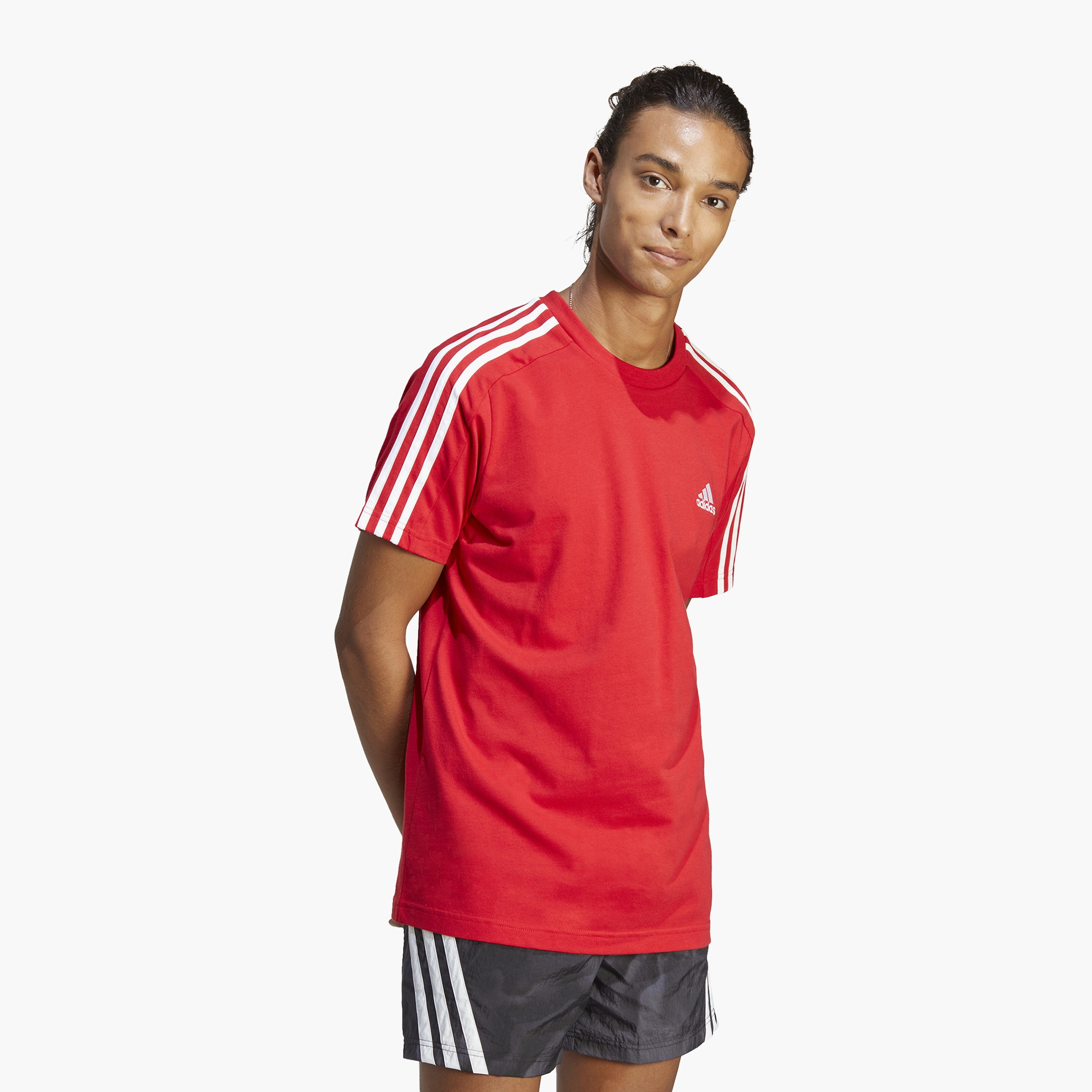 تيشيرت إسنشيالز جيرسيه 3 خطوط واحد للرجال من اديداس | OE-men-clothing-sportswearandactivewear-tshirtsandpolos-image-7