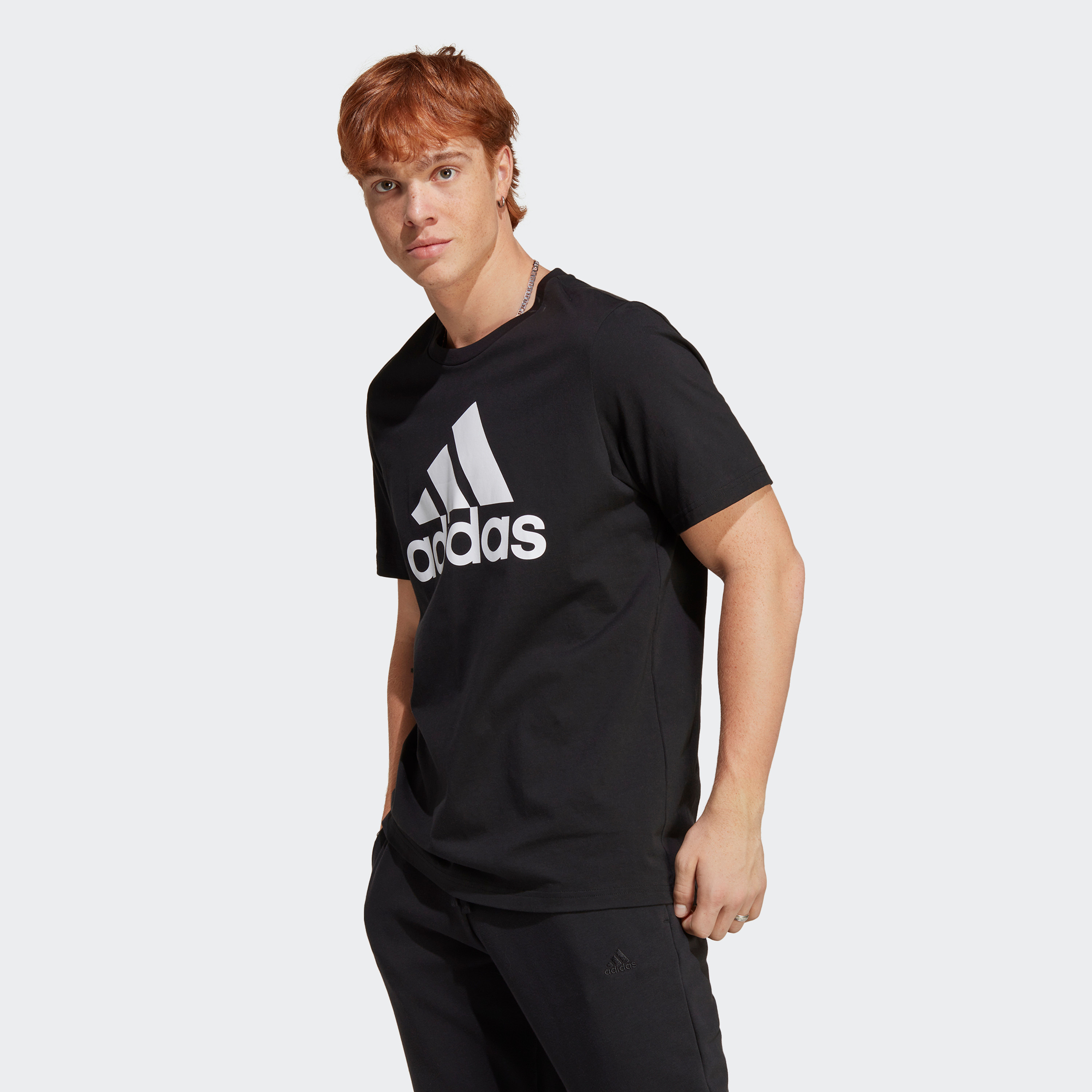 Adidas Men Essentials Single Jersey Big Logo T-Shirt | OE-men-clothing-sportswearandactivewear-tshirtsandpolos-image-1