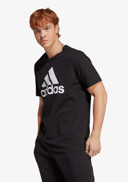 Adidas Men's Brand Love T-shirt - IC9347-T Shirts & Vests-image-0
