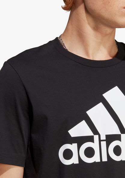 Adidas Men's Brand Love T-shirt - IC9347-T Shirts and Vests-image-4