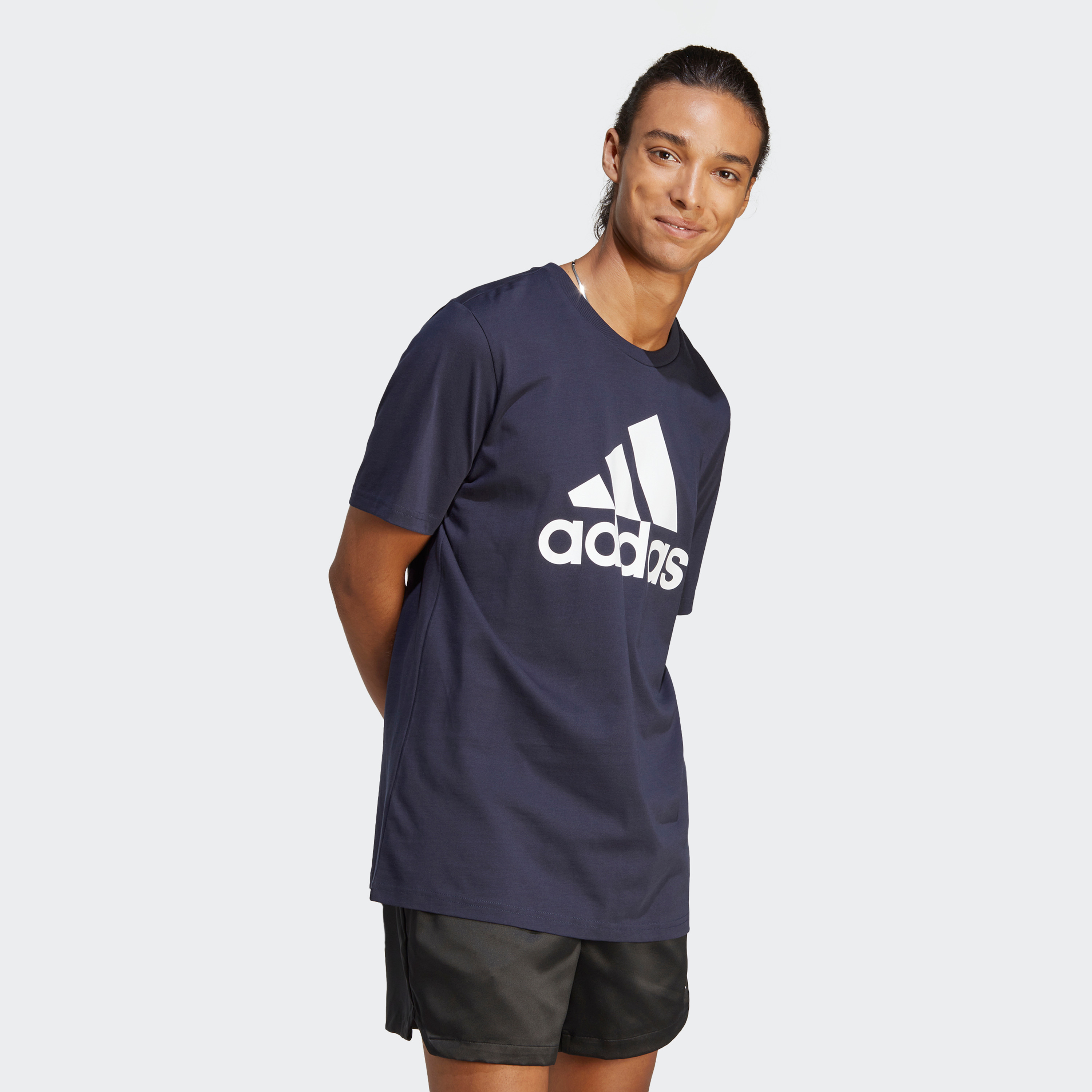Adidas Men Essentials Single Jersey Big Logo T-Shirt | OE-men-clothing-sportswearandactivewear-tshirtsandpolos-image-2