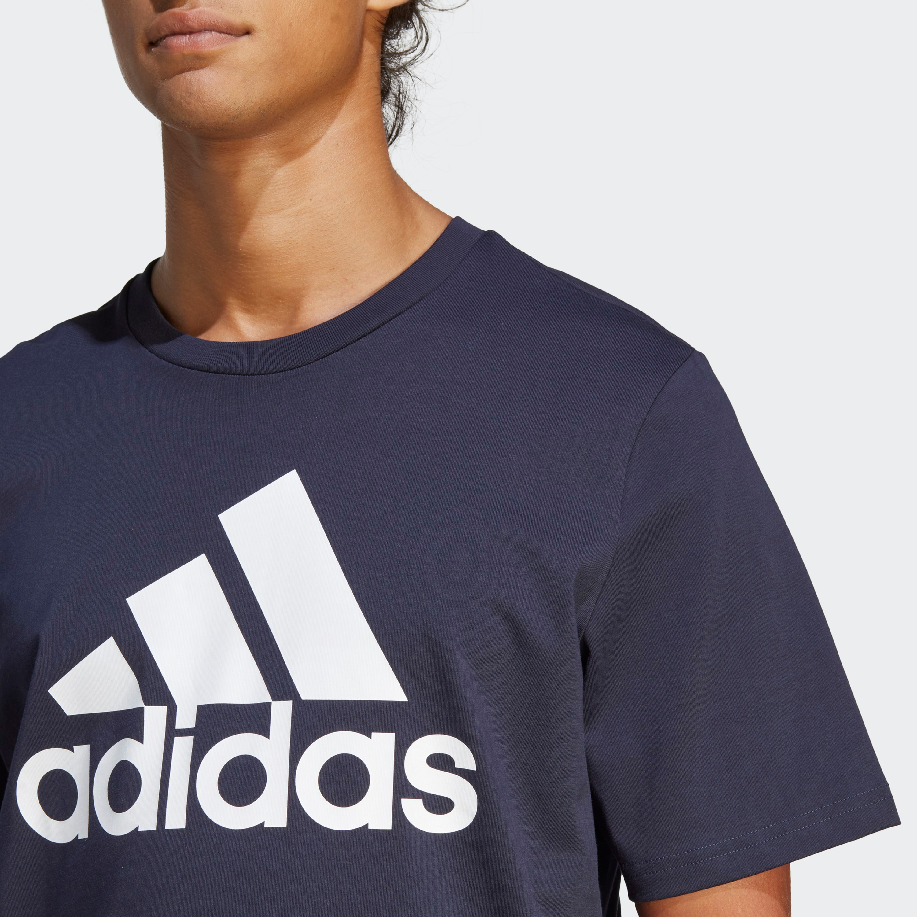 Adidas Men Essentials Single Jersey Big Logo T-Shirt | OE-men-clothing-sportswearandactivewear-tshirtsandpolos-image-3