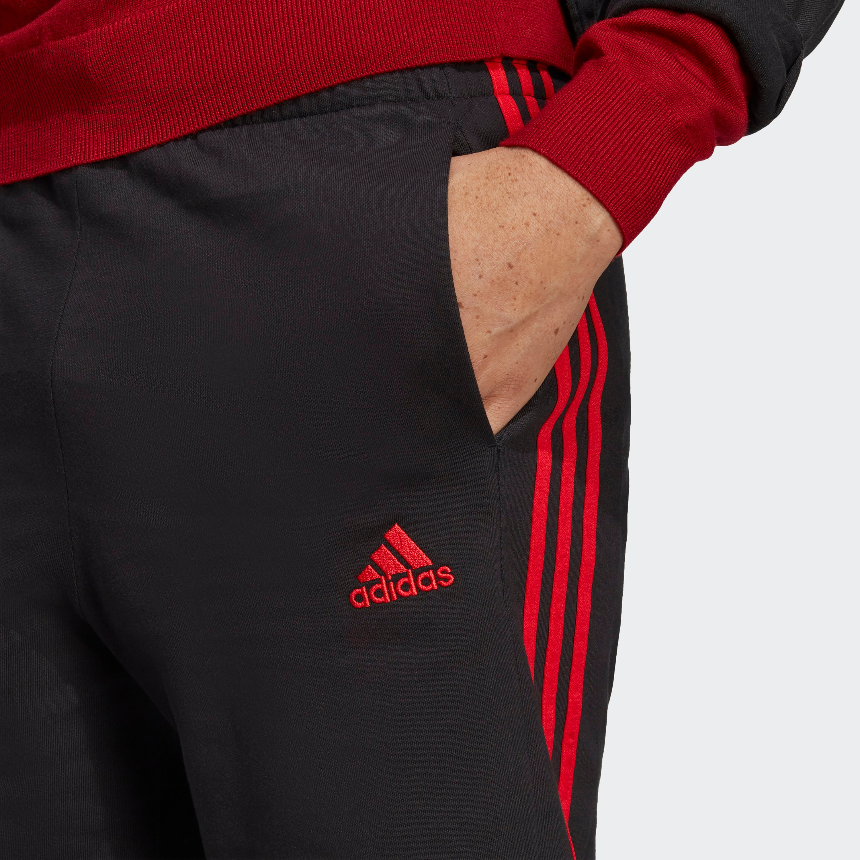 Adidas Men Essentials Single Jersey 3-Stripes Shorts | OE-men-clothing-bottoms-shorts-image-7