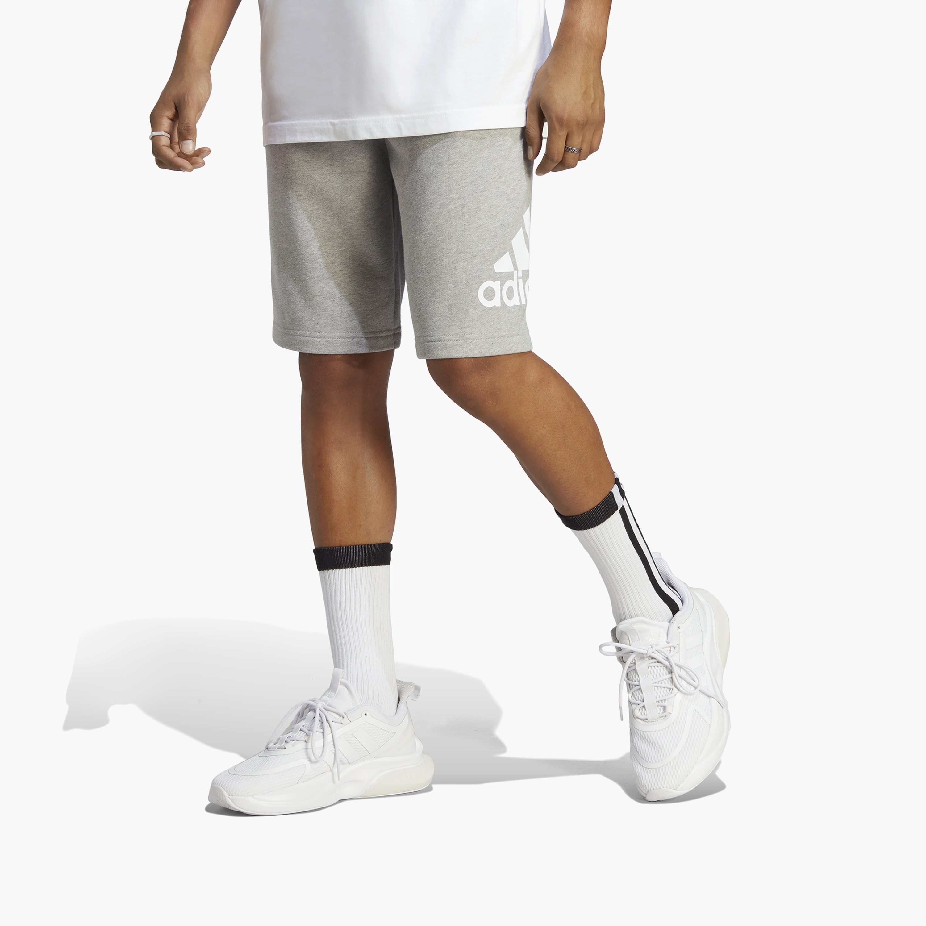 adidas Men's Essentials Big Logo French Terry 10 inch Shorts | OE-men-clothing-bottoms-shorts-image-1