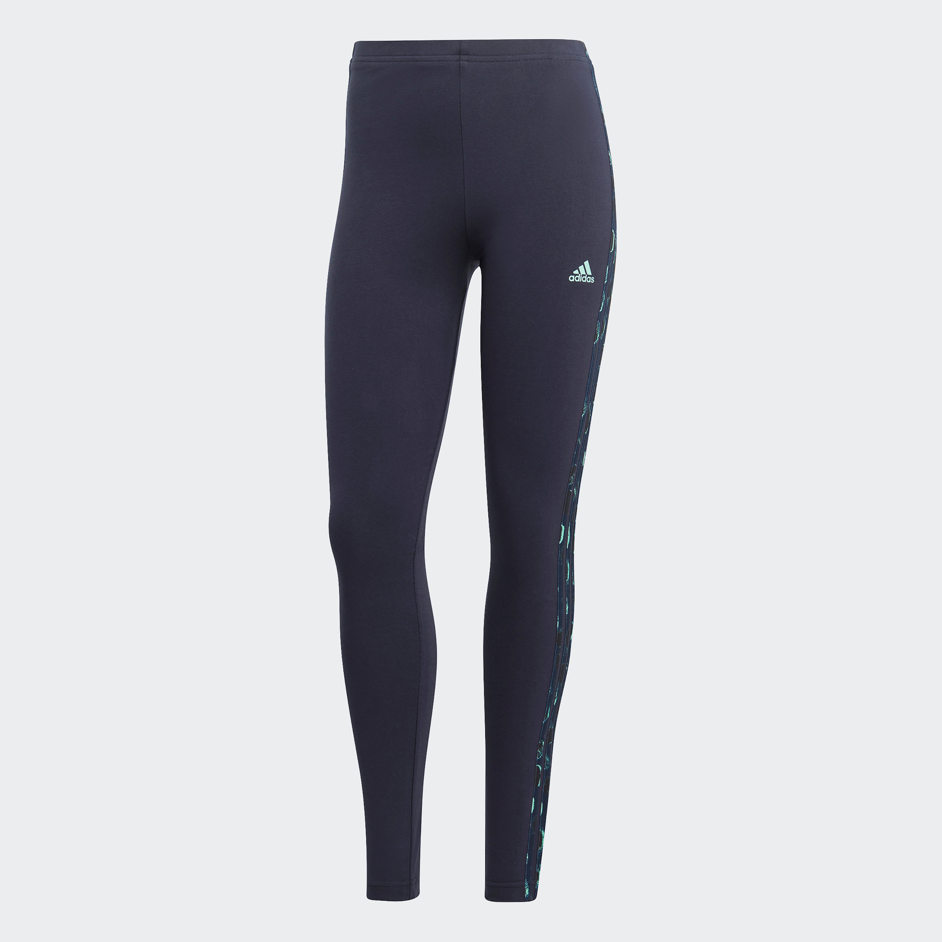  بنطلون رياضي ضيق بشعار الحيوان للساقين  للنساء من اديداس-women-clothing-bottoms-leggings-image-4
