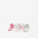 Kappa Logo Print Ankle Length Sports Socks - Set of 5-Girl%27s Socks and Tights-thumbnail-0