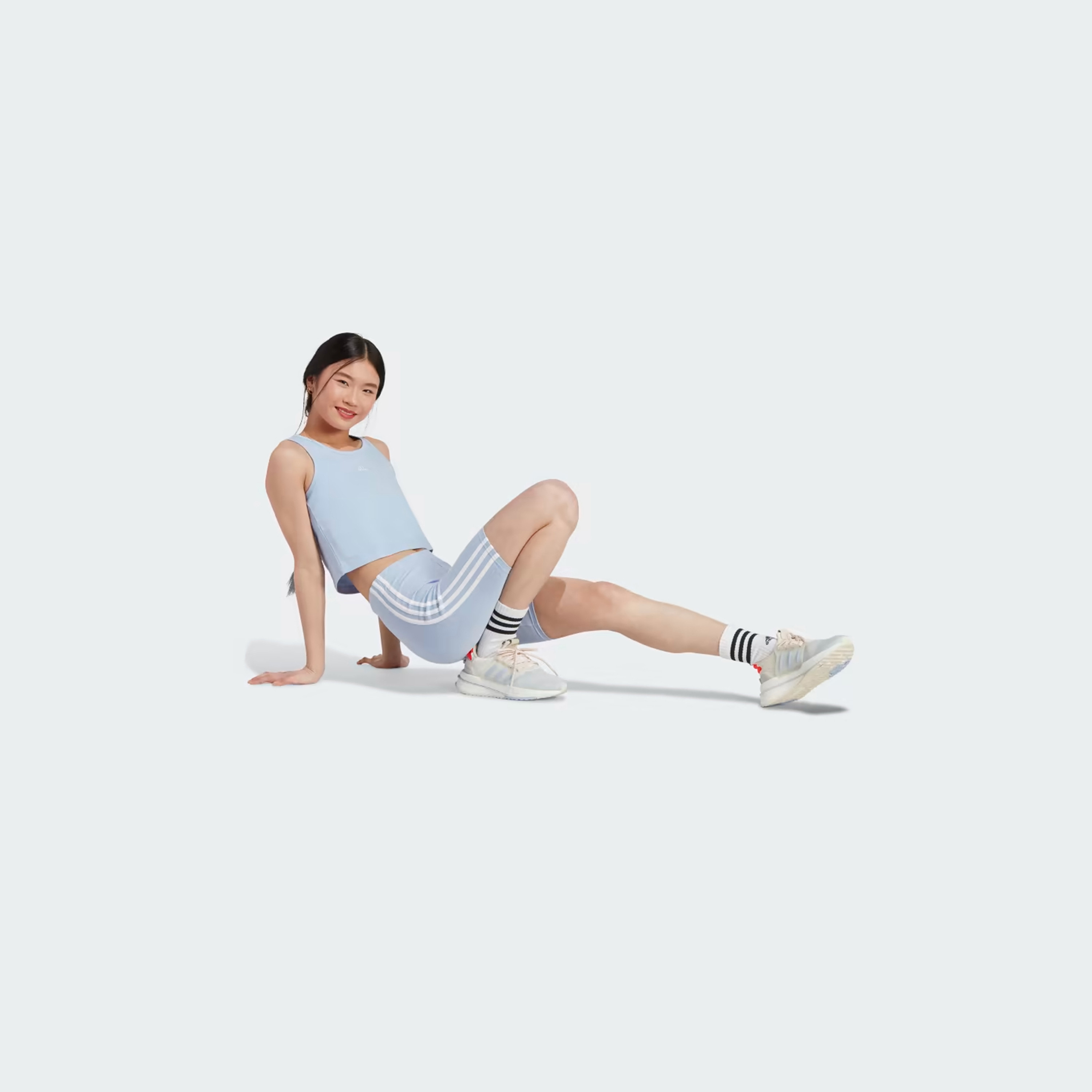 Adidas Sho Women 3 Stripe Tights-women-clothing-bottoms-leggings-image-2