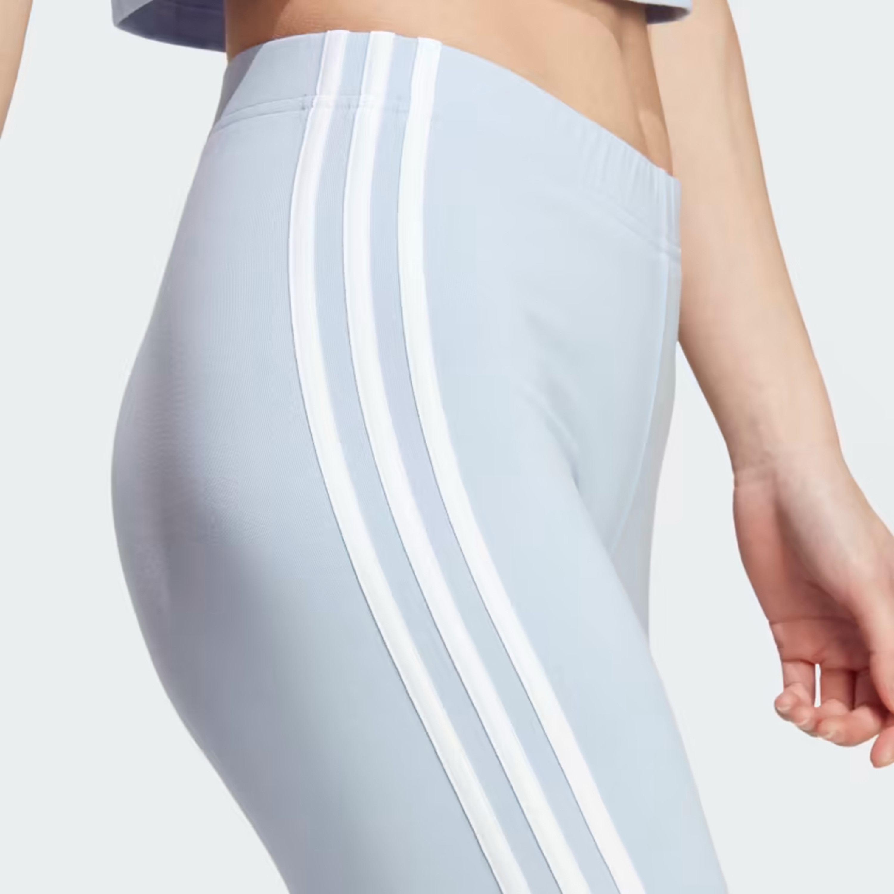  سراويل ضيقة شو للنساء من اديداس مزين بثلاثة أشرطة-women-clothing-bottoms-leggings-image-3
