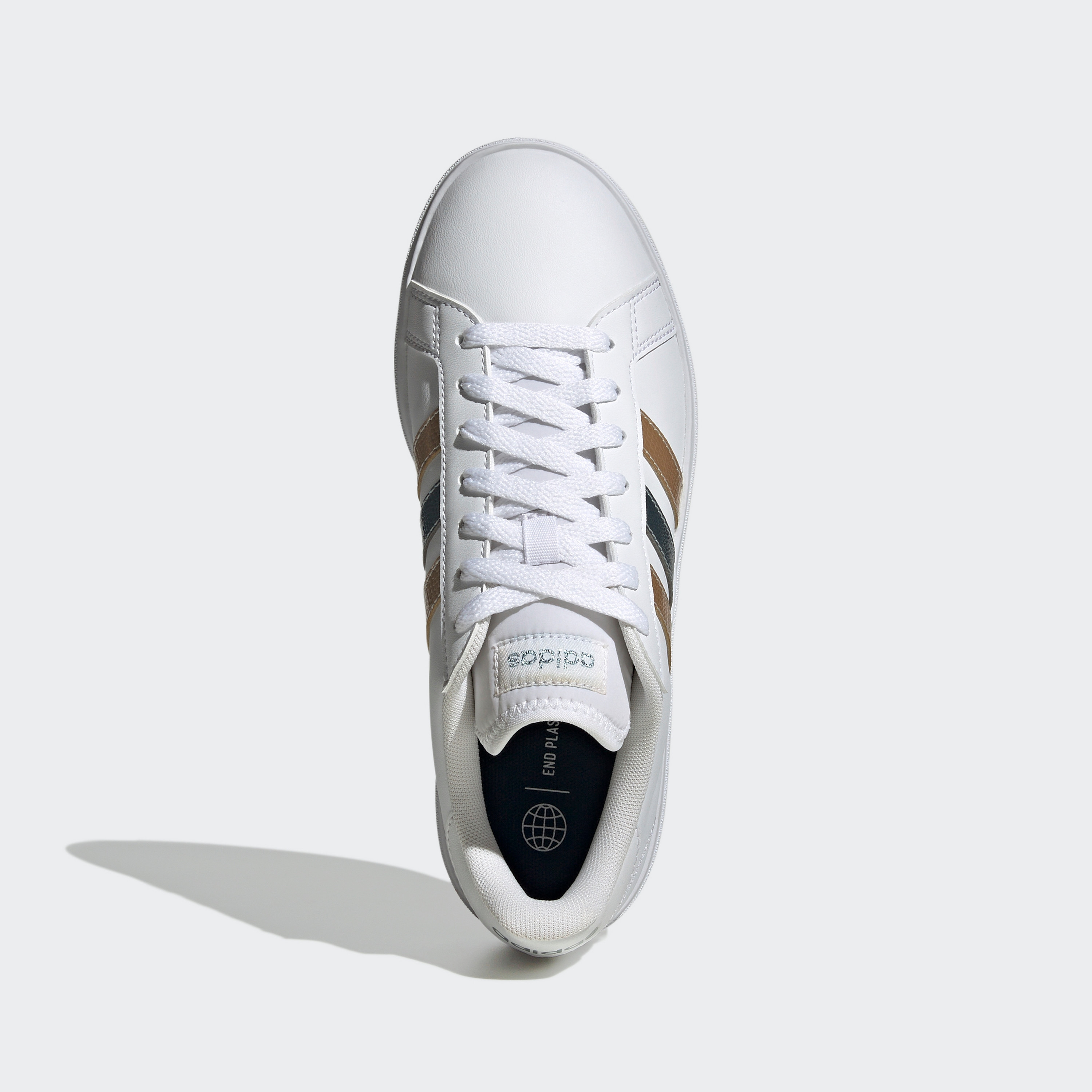 Adidas Women Grand Court TD Lifestyle Court Sneakers | OE-sports-women-shoes-image-14