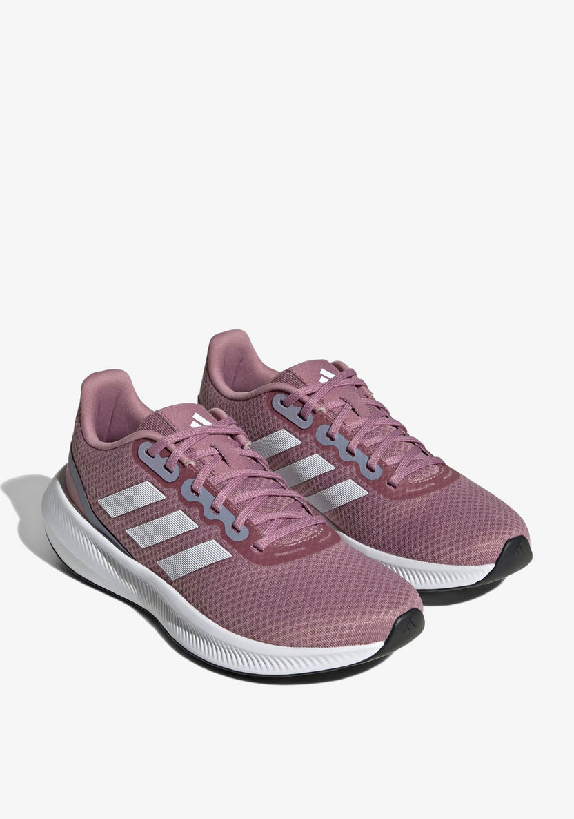 Adidas Women's Striped Lace-Up Running Shoes - RUNFALCON 3.0 W-Women%27s Sports Shoes-image-0