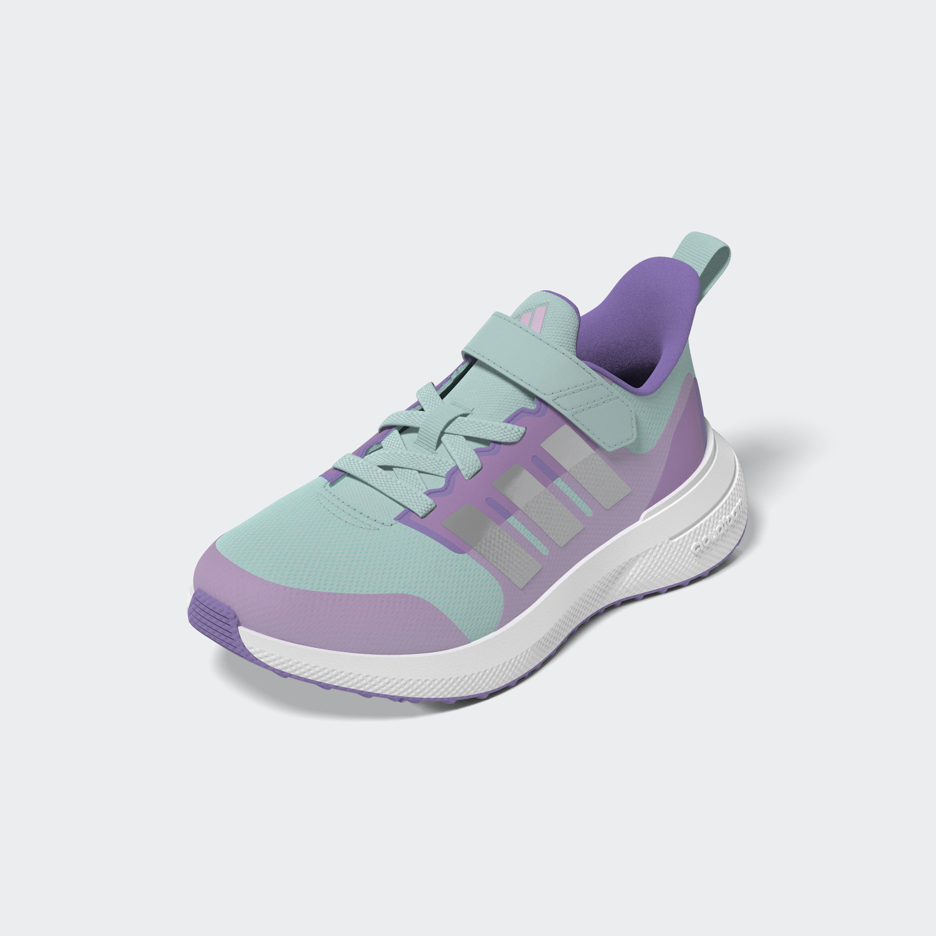 حذاء جري فورتارن 2.0 كلاودفوم بشريط لاصق مطاطي للبنات من أديداس-girls-shoes-sneakers-image-1