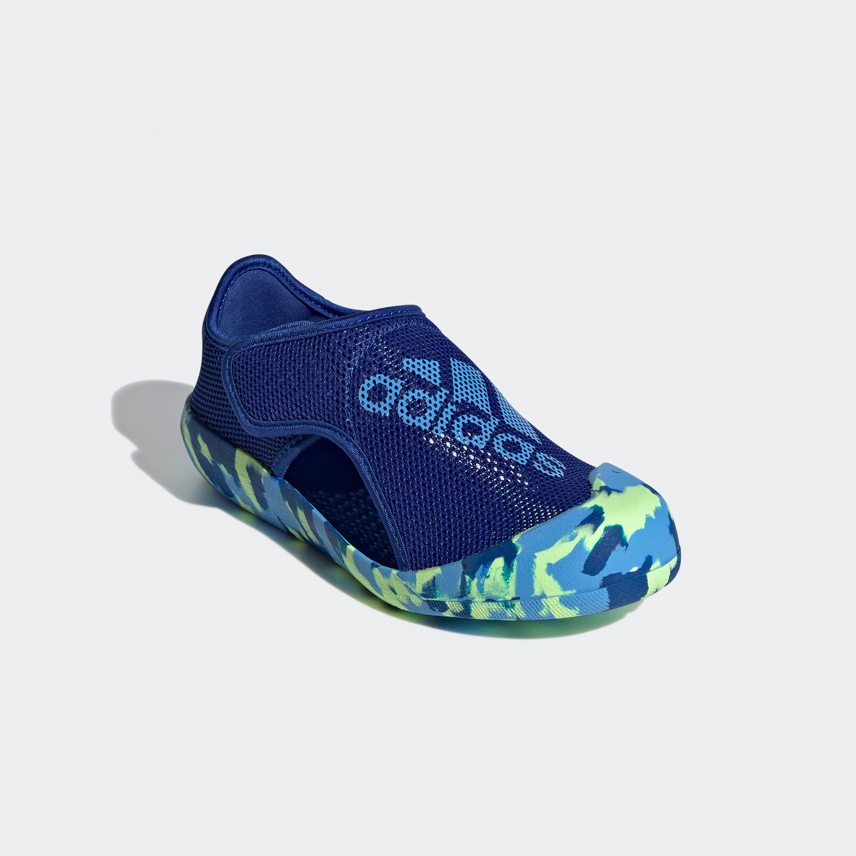 أديداس - صندل السباحة الرياضي التافينتشر للأطفال ID3418-girls-shoes-sandals-image-1