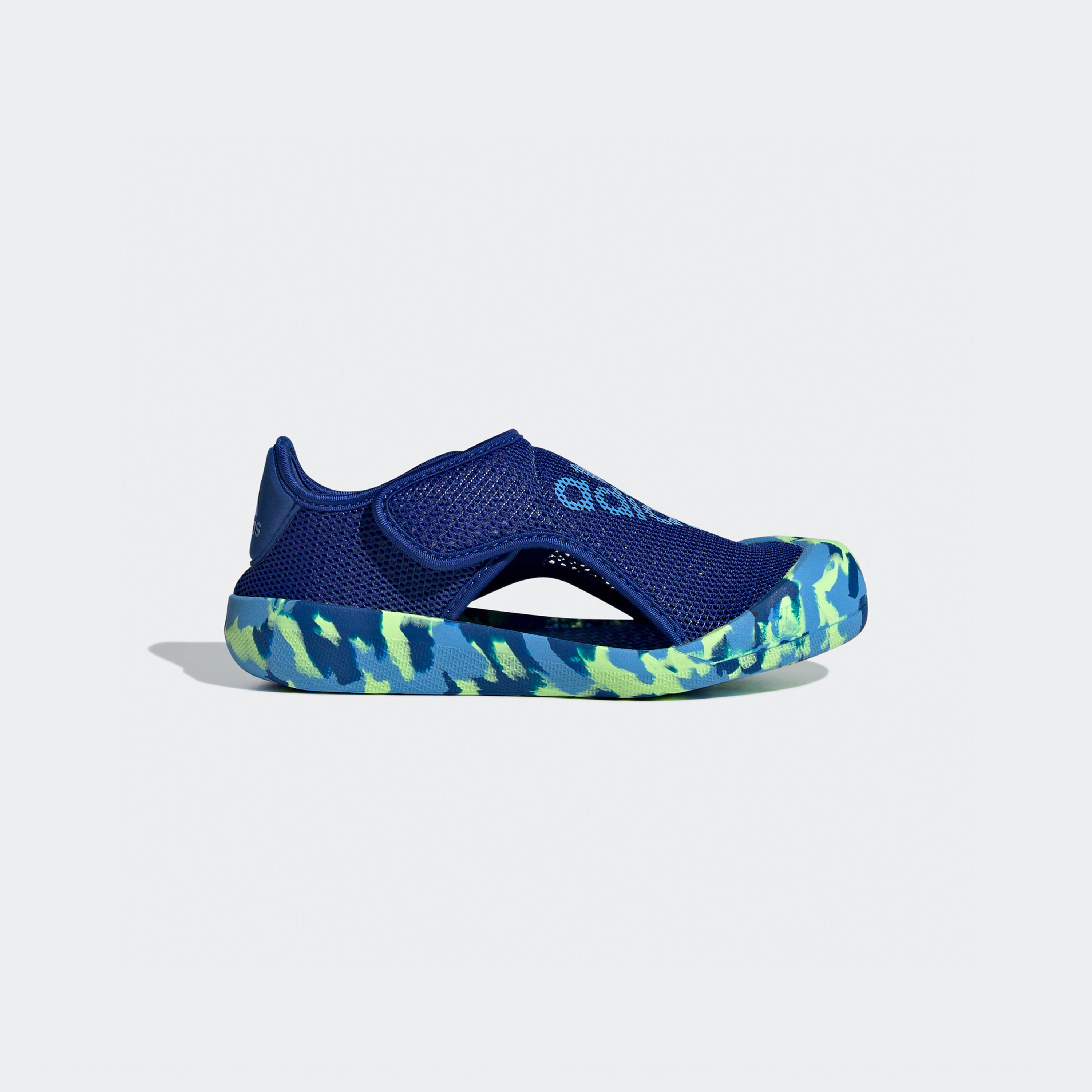 أديداس - صندل السباحة الرياضي التافينتشر للأطفال ID3418-girls-shoes-sandals-image-2