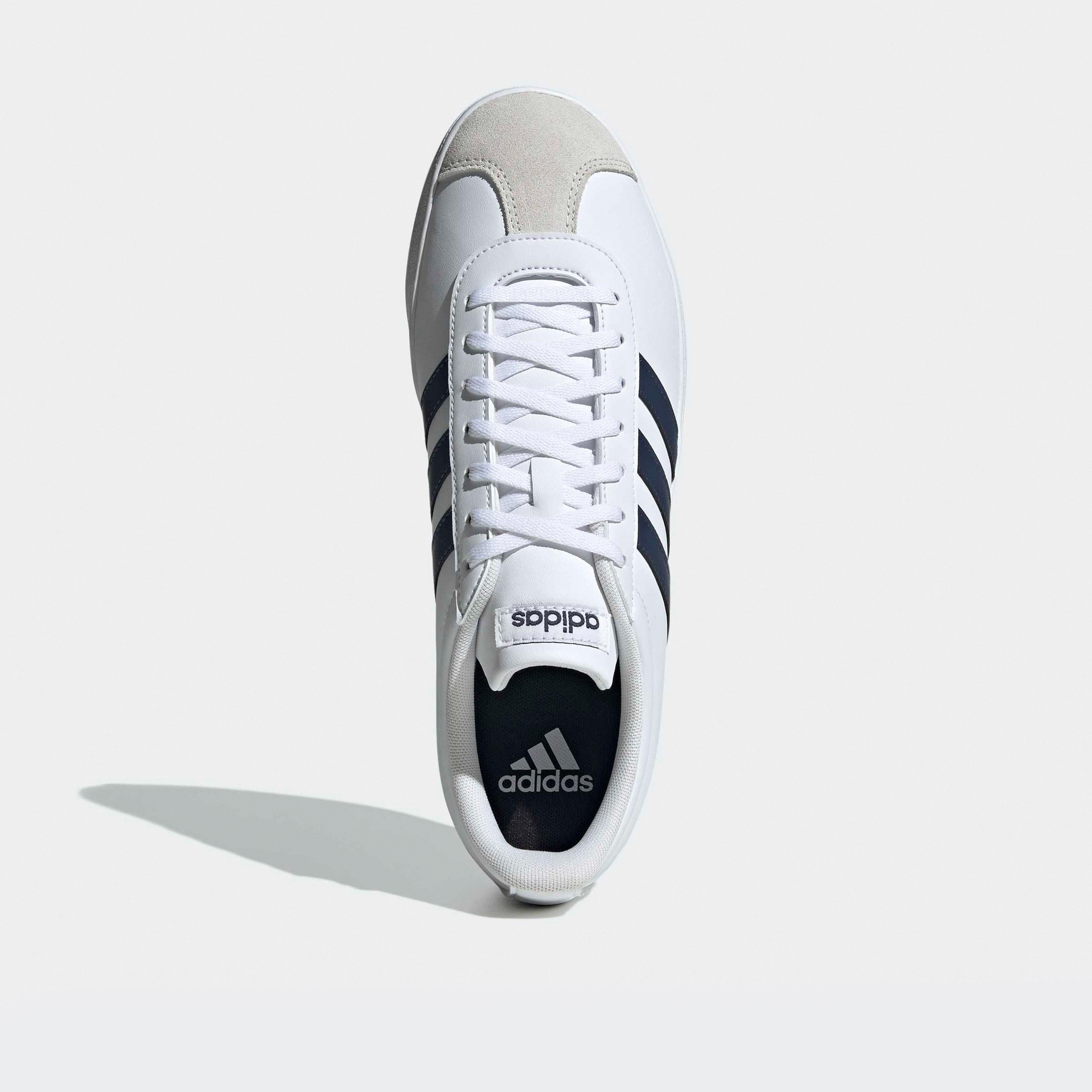 Adidas Men VL Court Base Lace-Up Sneakers-sports-men-shoes-image-4