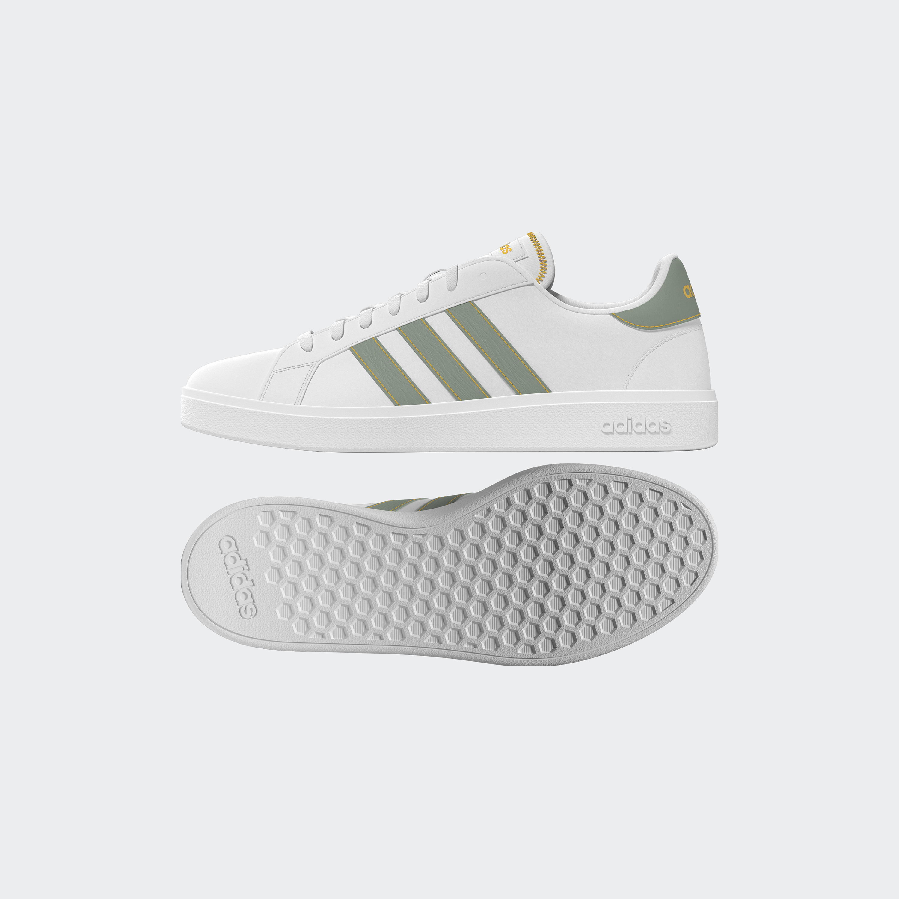Adidas Men Grand Court Base 2.0 Sneakers | OE-sports-men-shoes-image-3