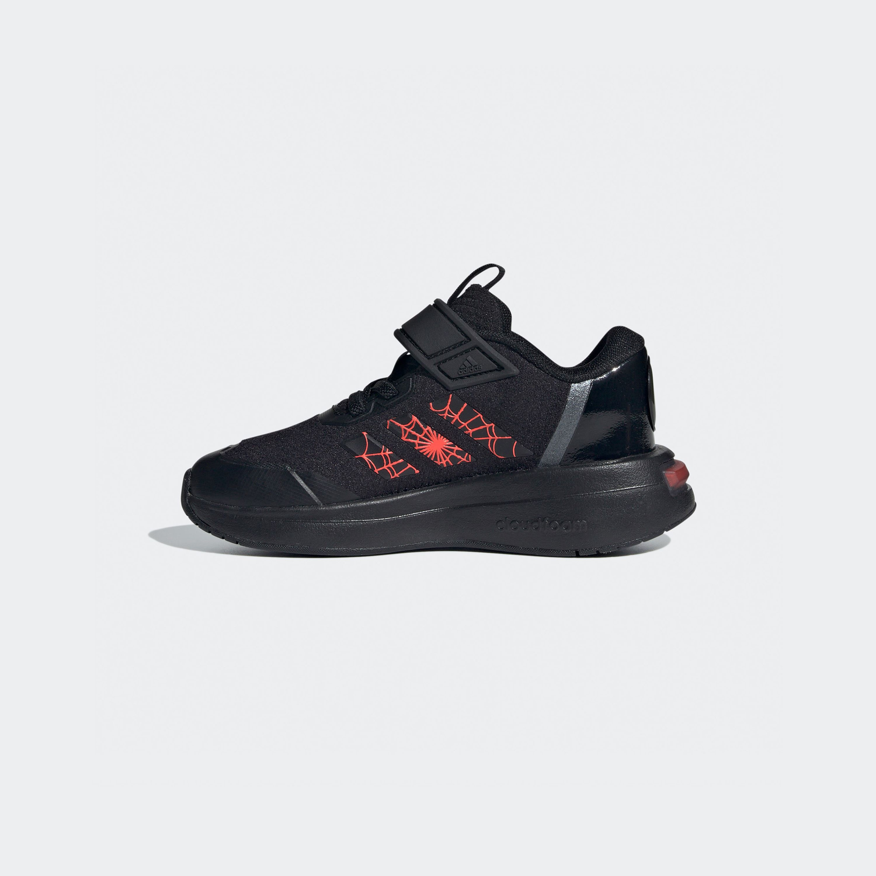 adidas Boys Marvel Spidey Racer El Hook & Loop Cushioned Sole Running Shoes-boys-shoes-sneakers-image-3