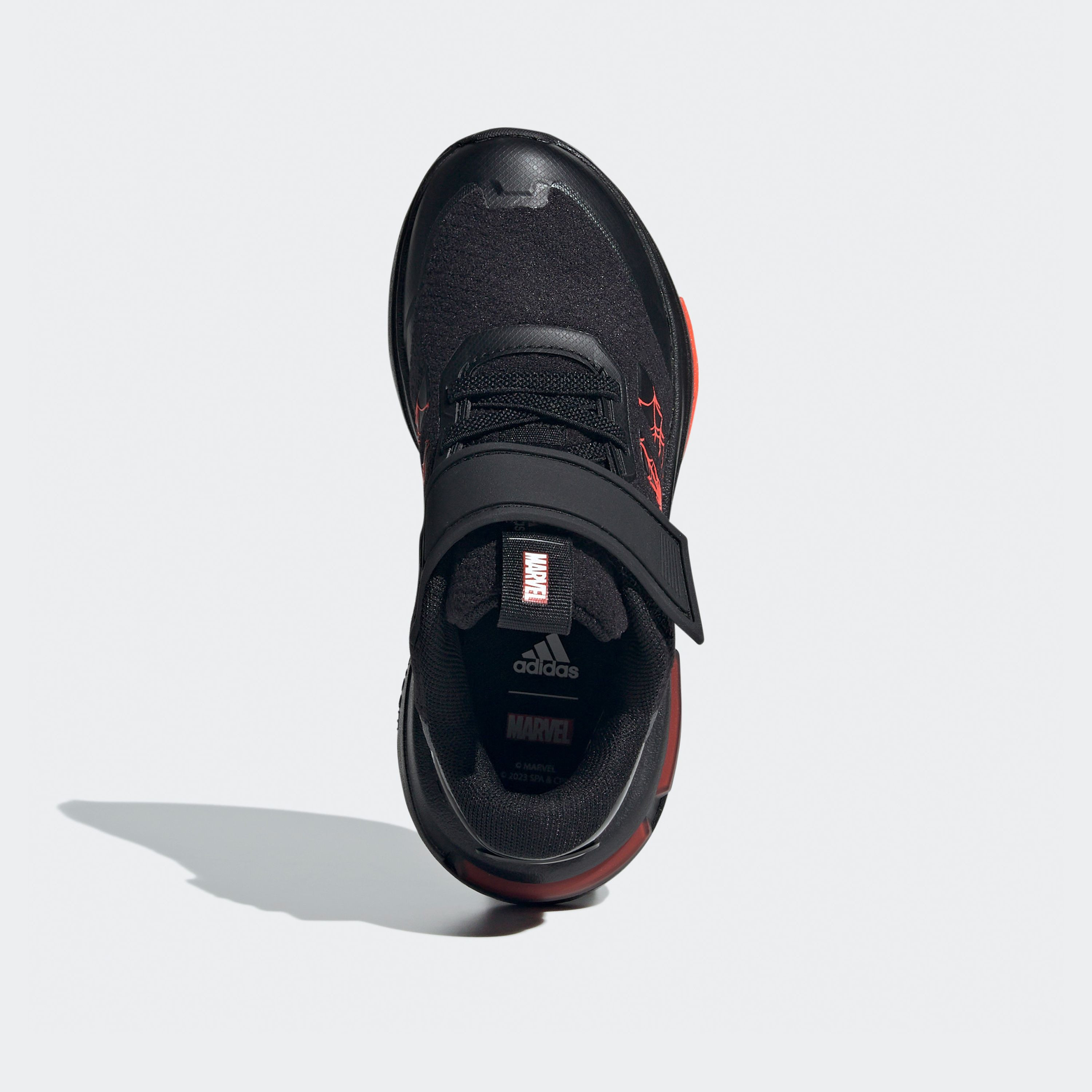 adidas Boys Marvel Spidey Racer El Hook & Loop Cushioned Sole Running Shoes-boys-shoes-sneakers-image-4