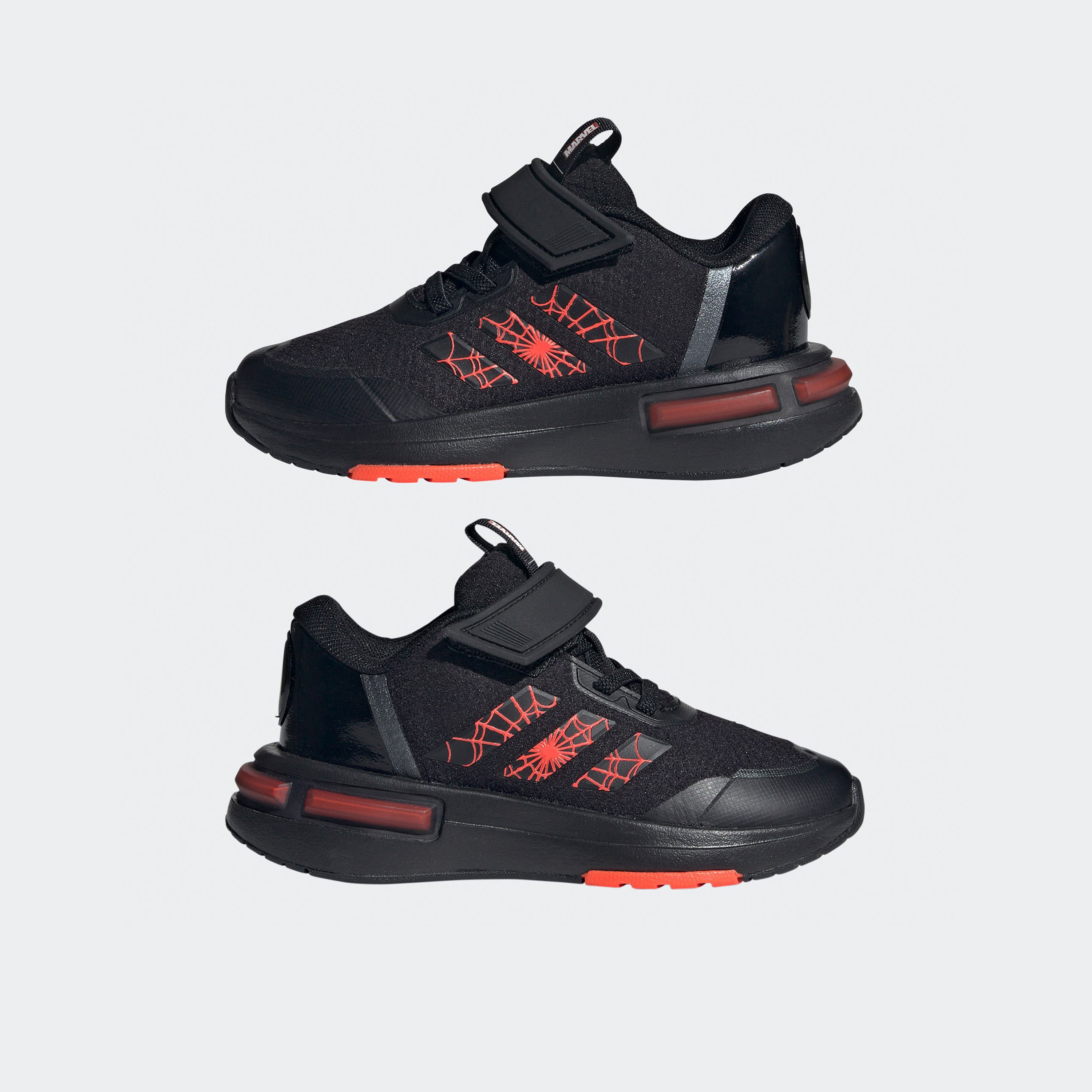 adidas Boys Marvel Spidey Racer El Hook & Loop Cushioned Sole Running Shoes-sports-boys-shoes-image-9
