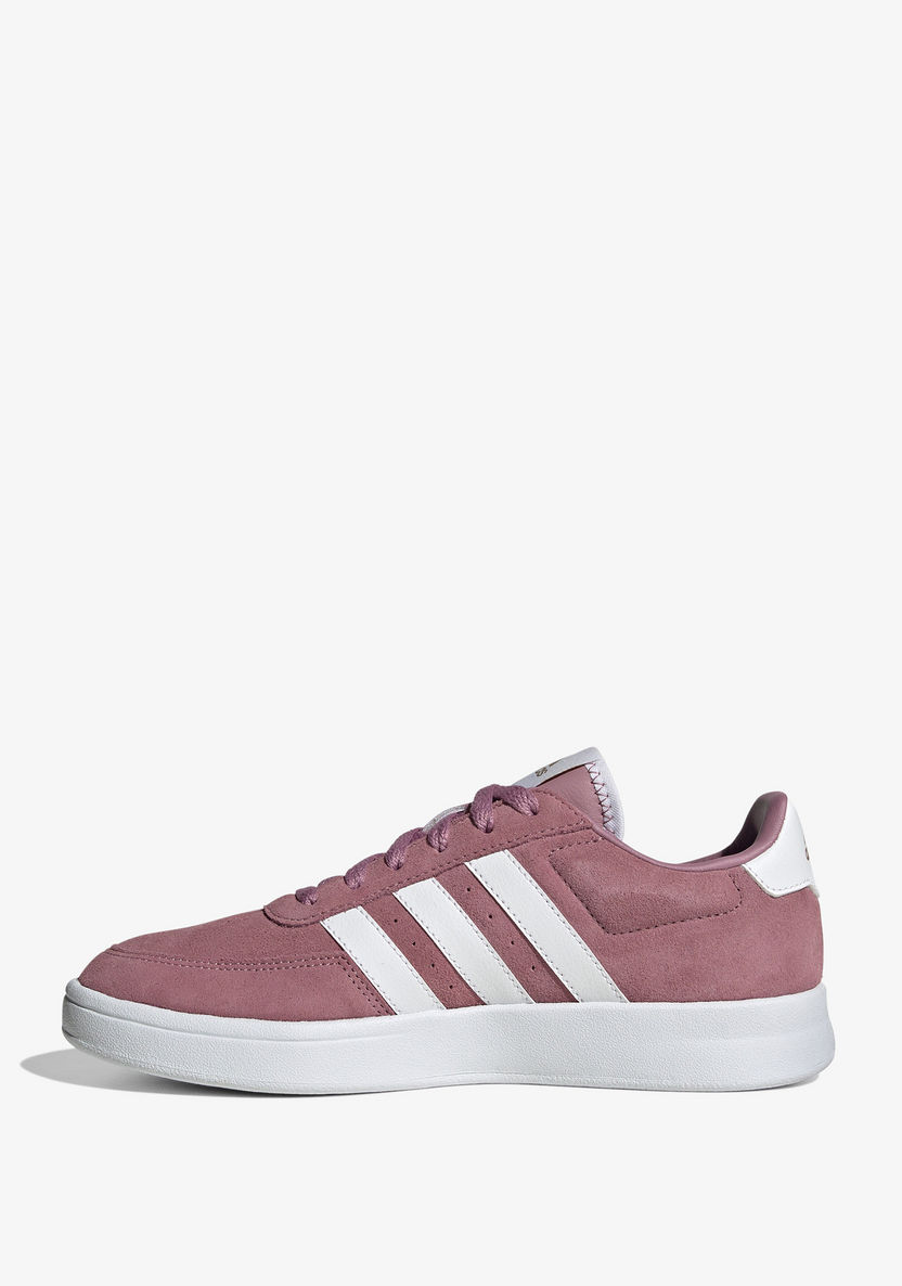 Adidas Women's Perforated Textured Sneakers with Lace-Up Closure - BREAKNET 2.0-Women%27s Sneakers-image-3