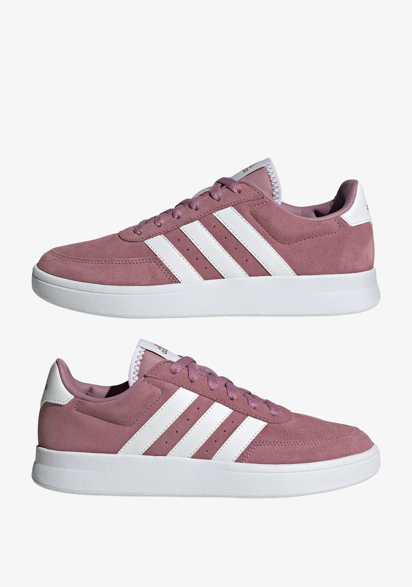 Adidas Women's Perforated Textured Sneakers with Lace-Up Closure - BREAKNET 2.0-Women%27s Sneakers-image-8