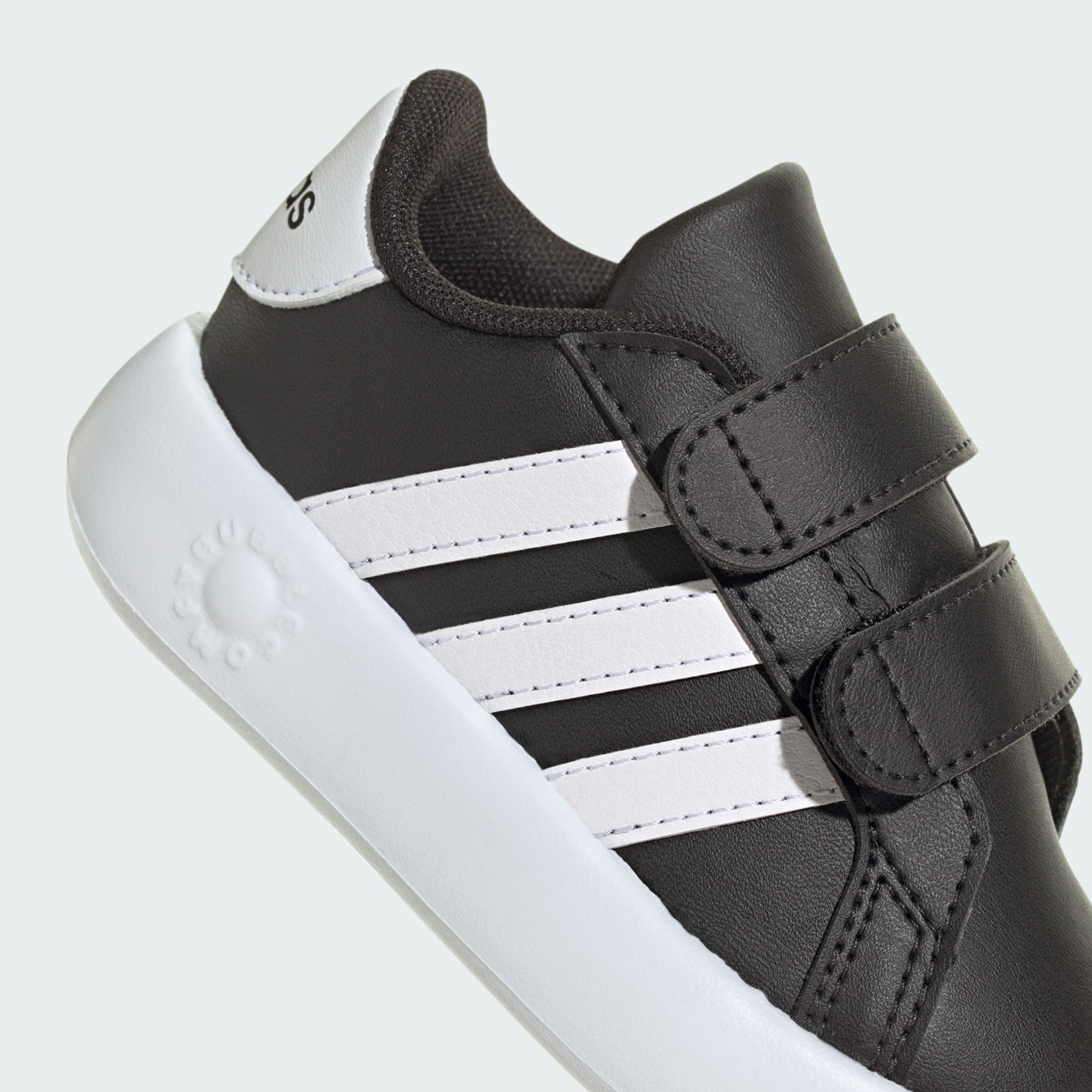 أديداس - حذاء رياضي بيبي جراند كورت 2.0 بشريط فيلكرو ID5272 | OE-baby-girls-shoes-closedshoes-image-7