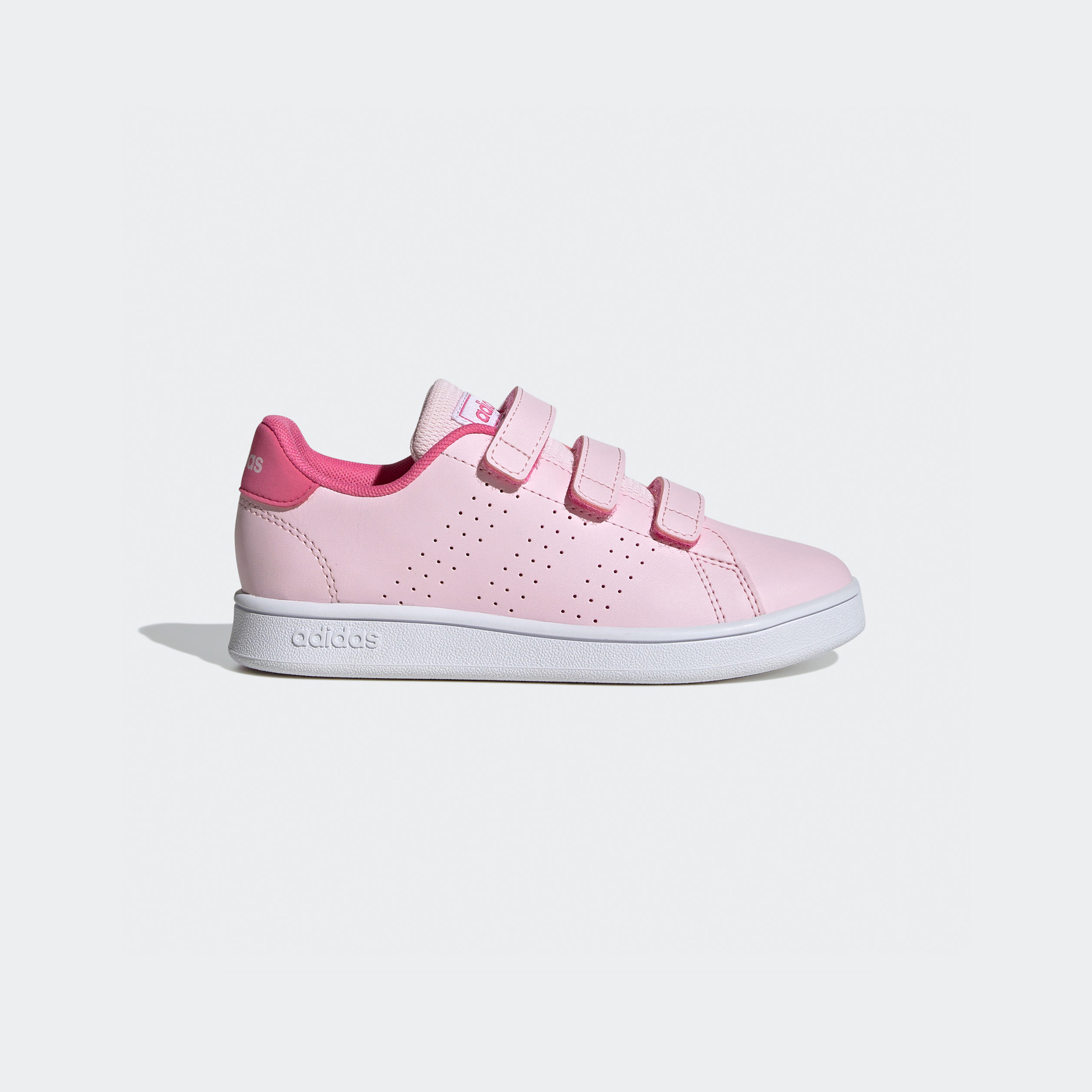 أديداس - حذاء أدفانتج كورت لايف ستايل حزام بشريط لاصق ID5293-girls-shoes-sneakers-image-2