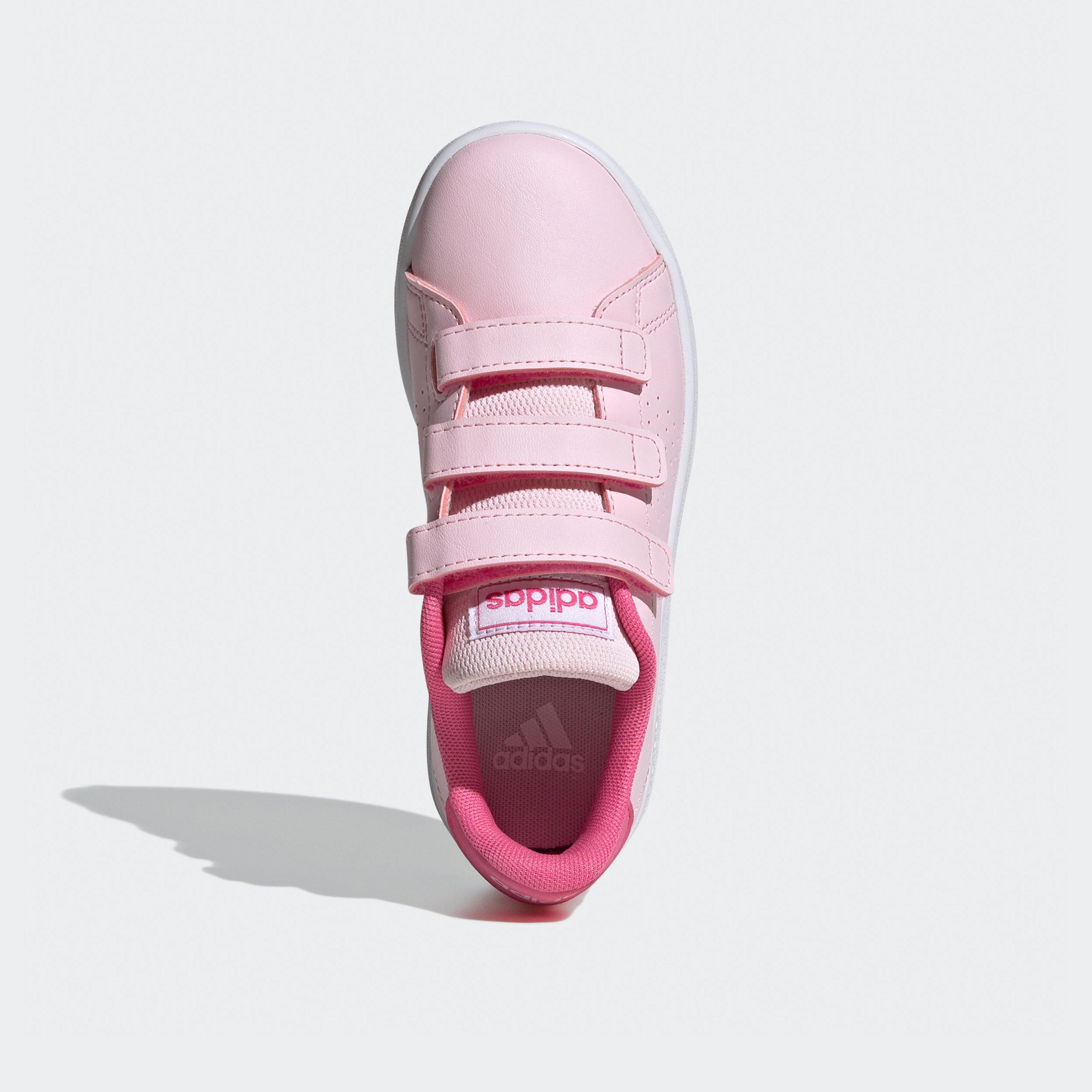 adidas Kids Advantage Court Lifestyle Hook-and-Loop Shoes ID5293|OE-girls-shoes-sneakers-image-4